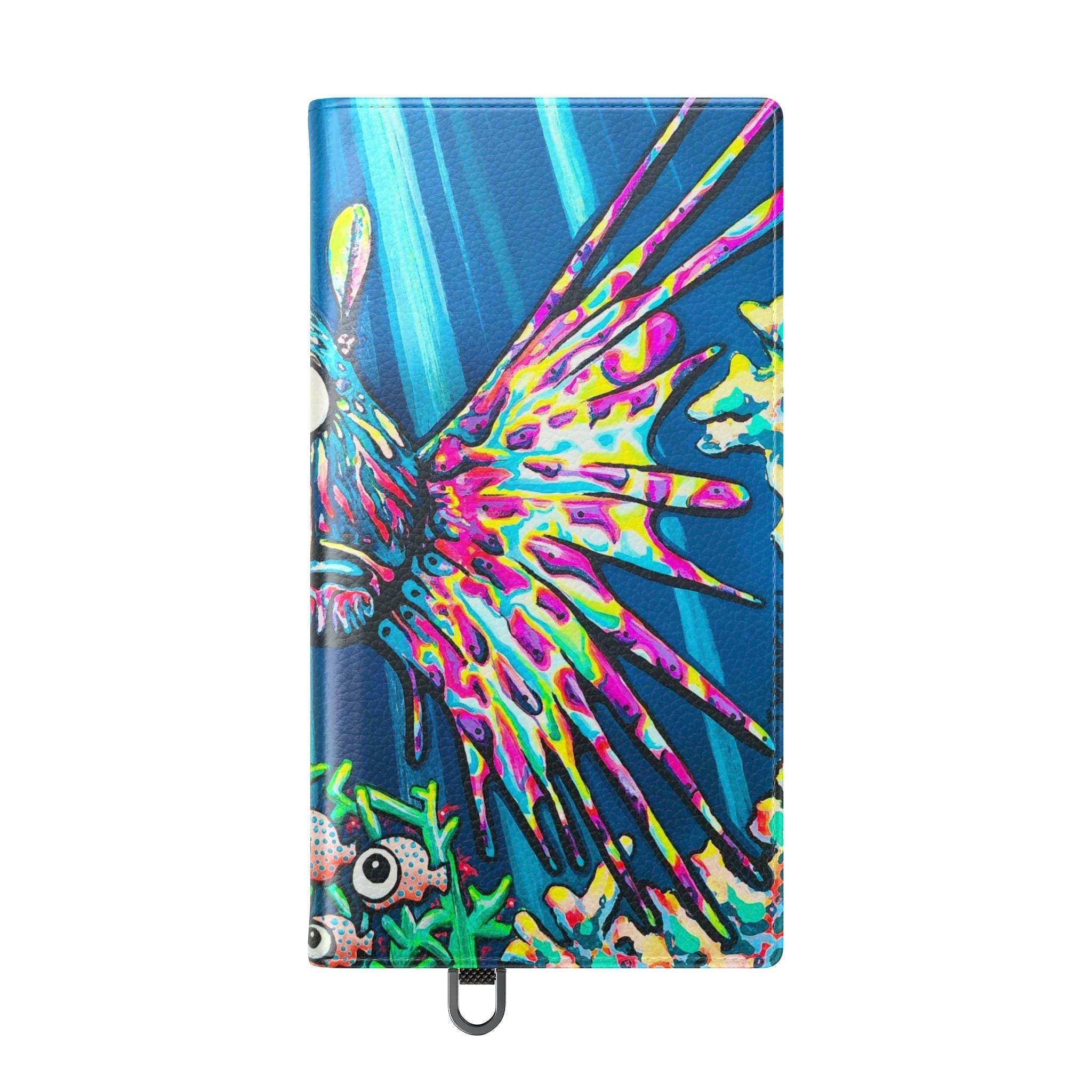 Cyclops Lionfish Flip Phone Case – Wallet Cover with Card Slots