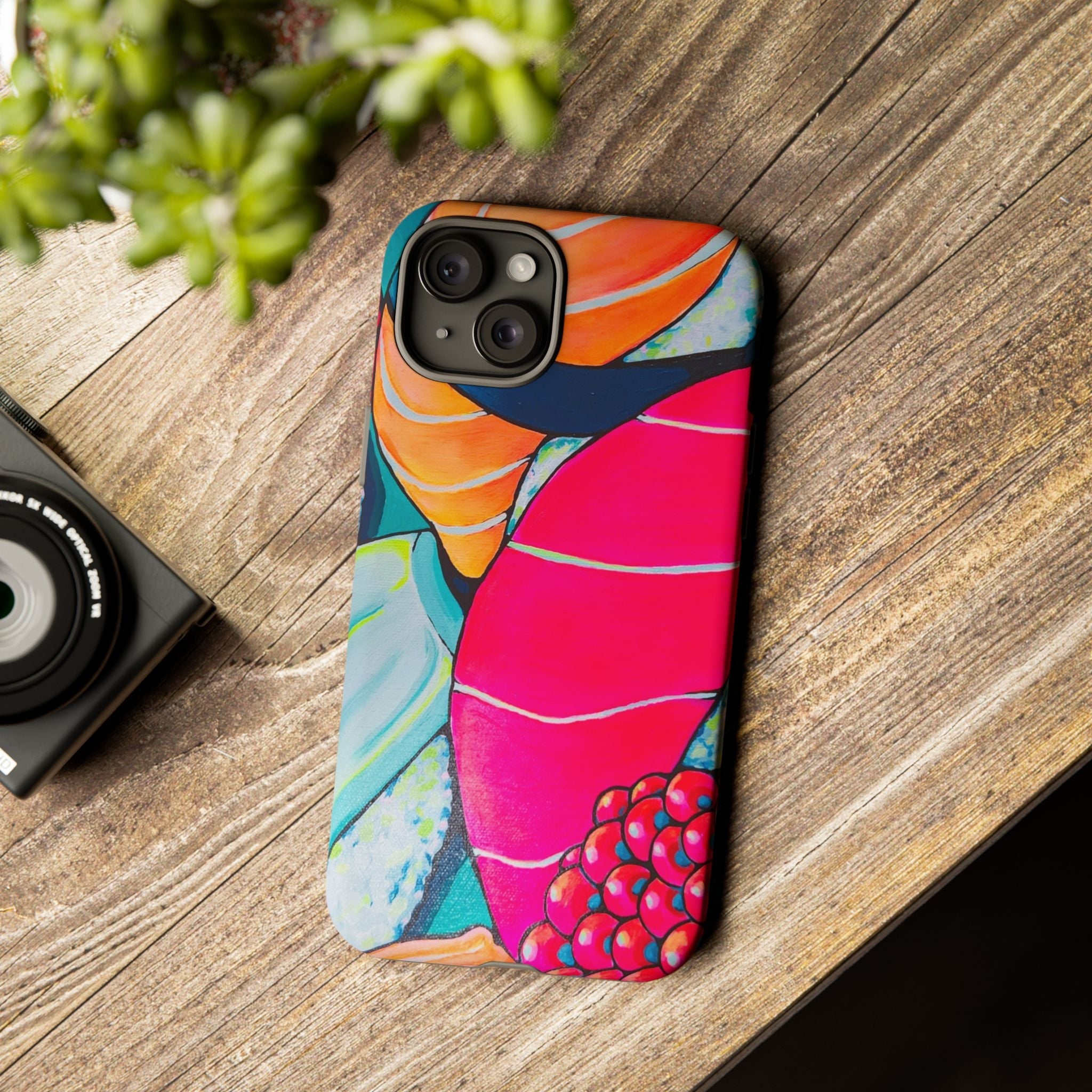 Neon Sushi Tough Phone Case