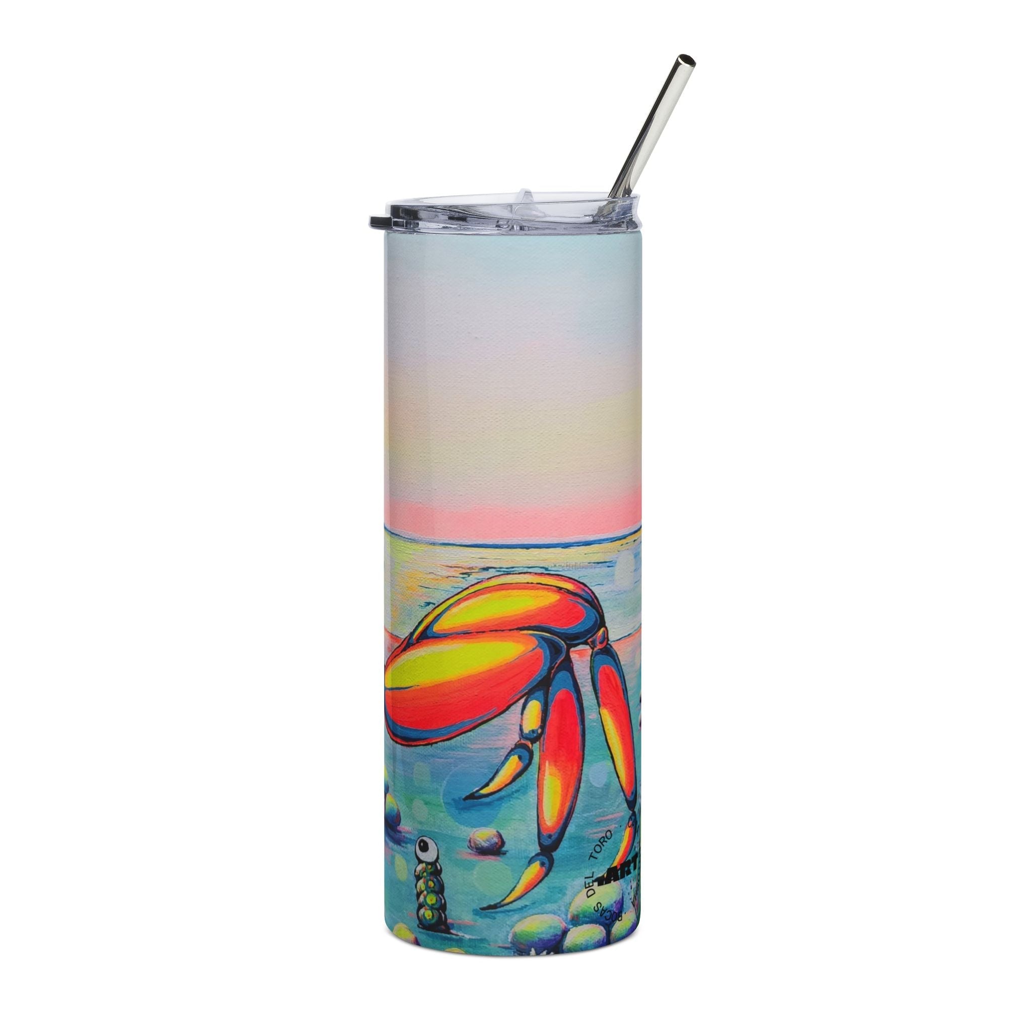 Cyclops Crab Stainless Steel Tumbler, 20oz | Fun Travel Mug, Eco-Friendly