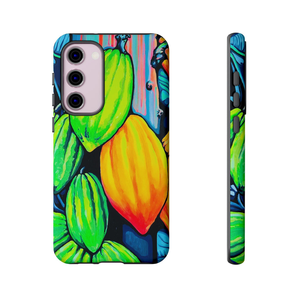 Neon Cacao Tough Phone Case