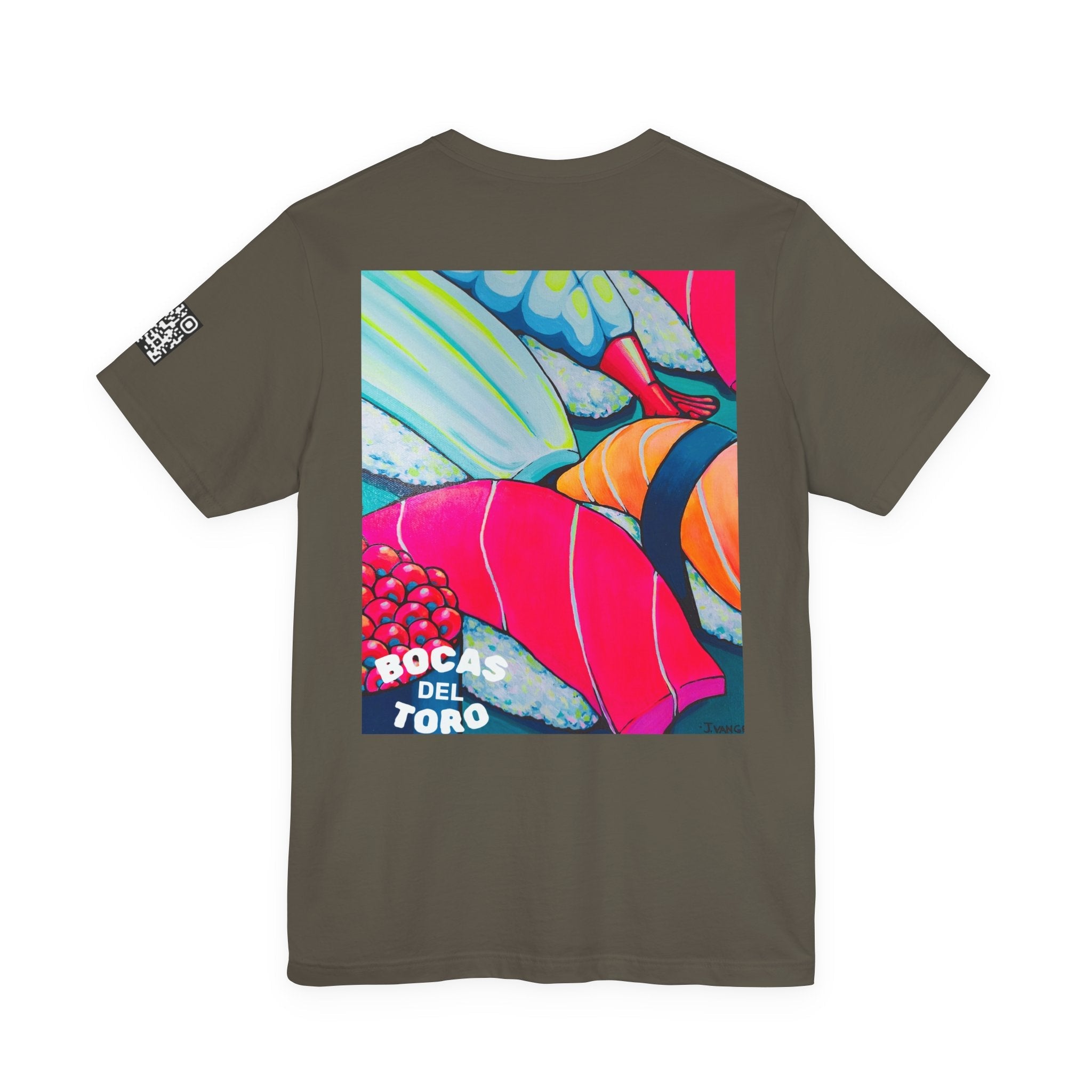Unisex Neon Sushi Tee