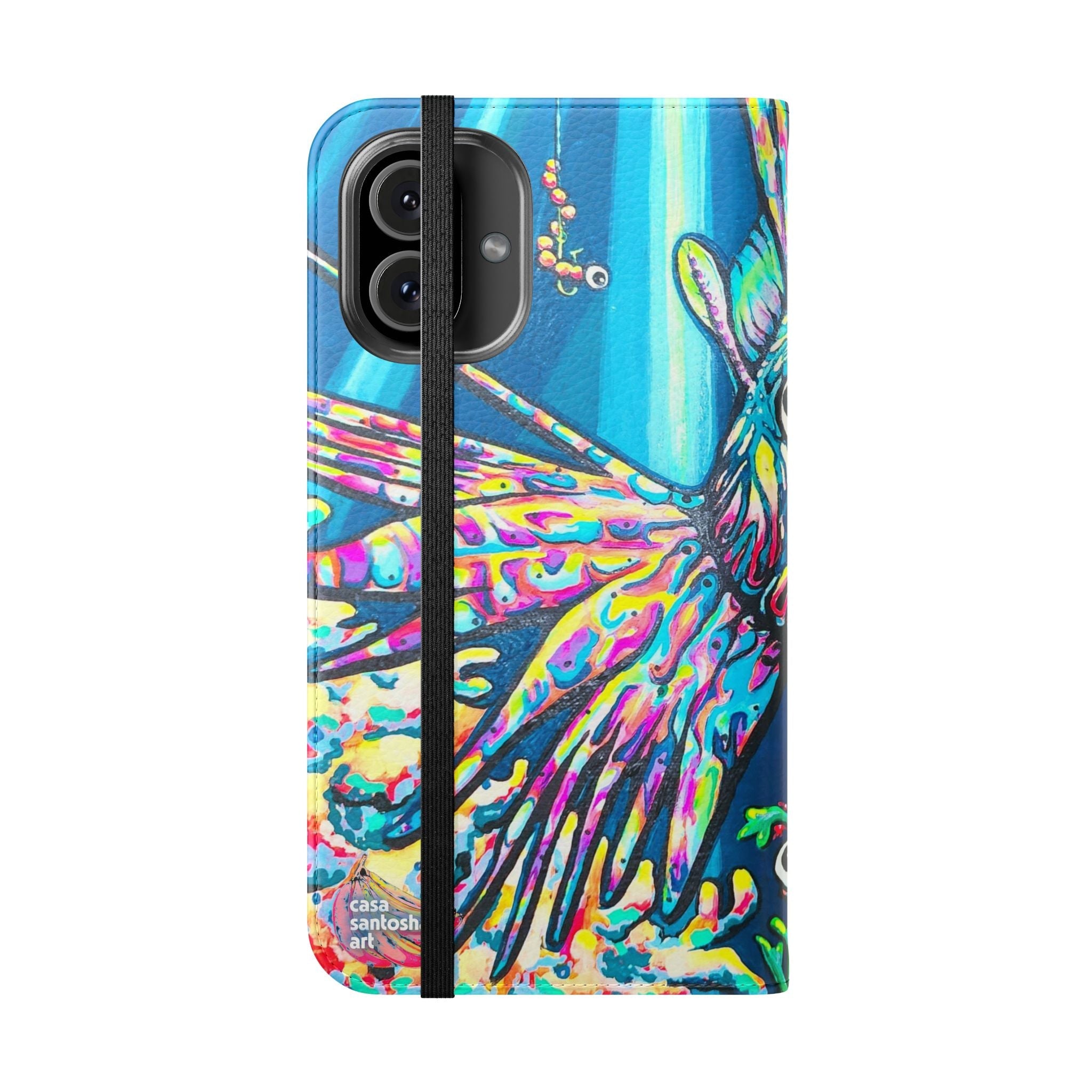 Cyclops Lionfish Flip Phone Case – Wallet Cover with Card Slots