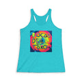 Women's Bocas Del Toro Islands Graphic Racerback Tank