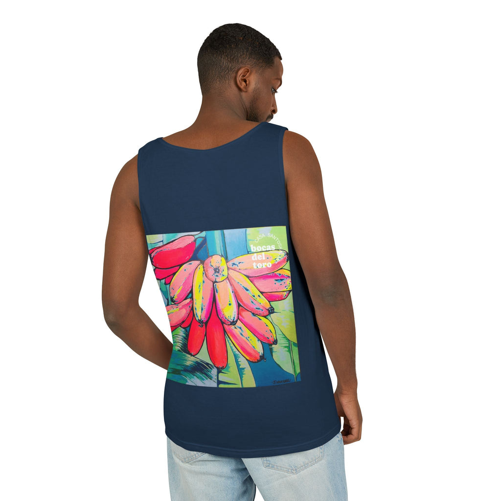 Unisex Neon Primitivo Bananas Tank Top - Perfect for Summer Vibes