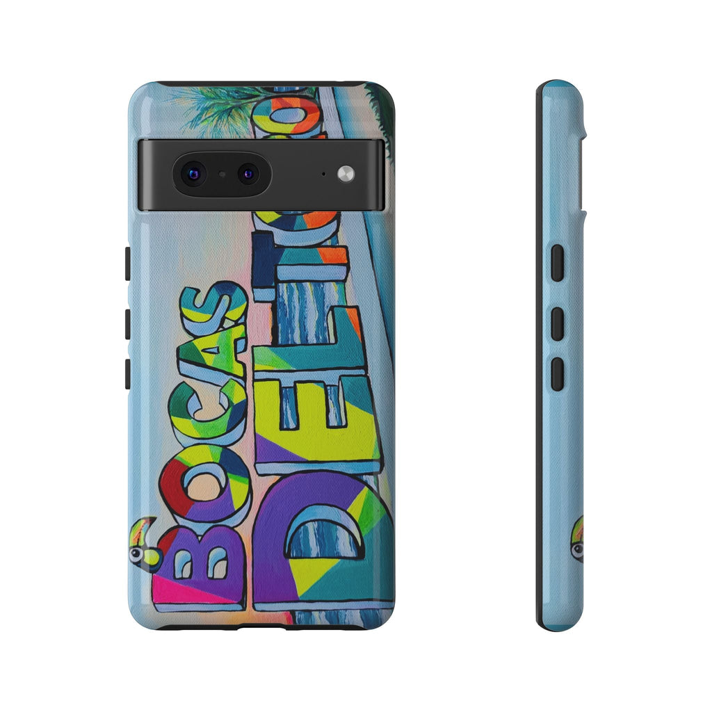 Bocas Del Toro Sign Tough Phone Case