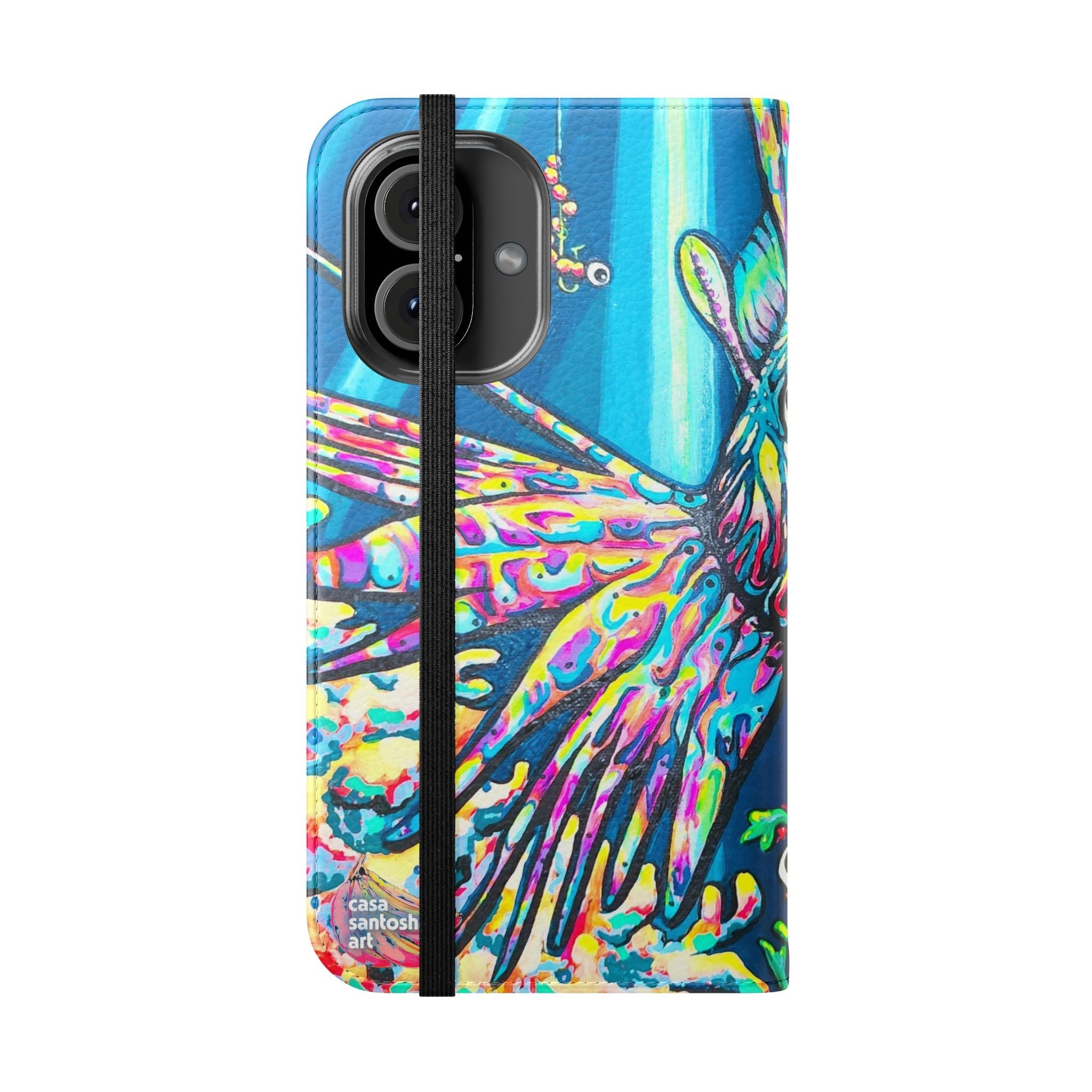 Cyclops Lionfish Flip Phone Case – Wallet Cover with Card Slots