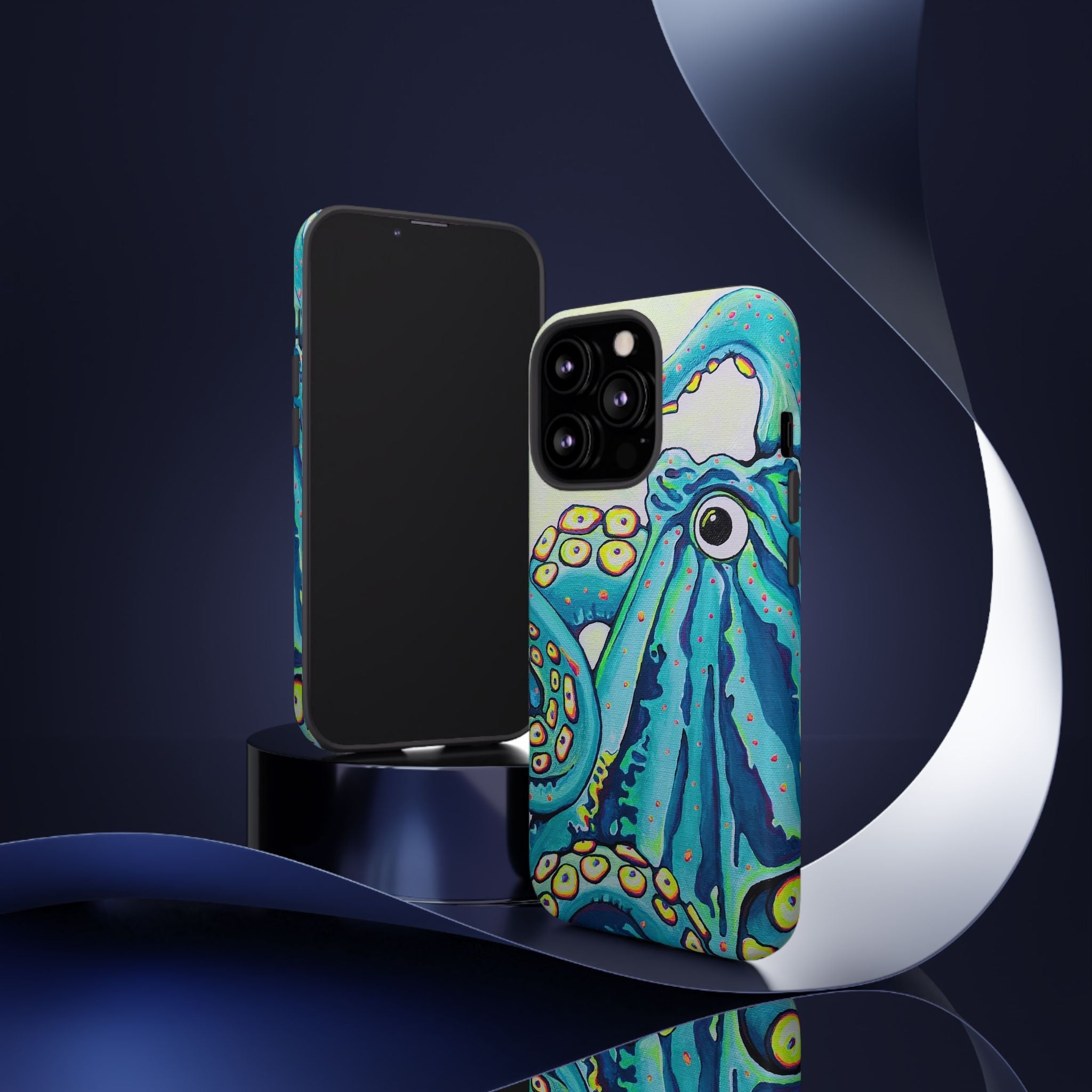 Cyclops Octopus Tough Phone Case
