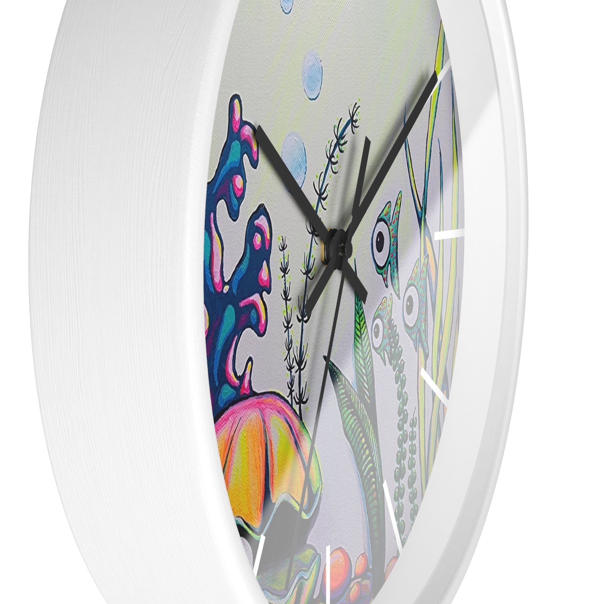 Cyclops Clam Pop Art Wall Clock