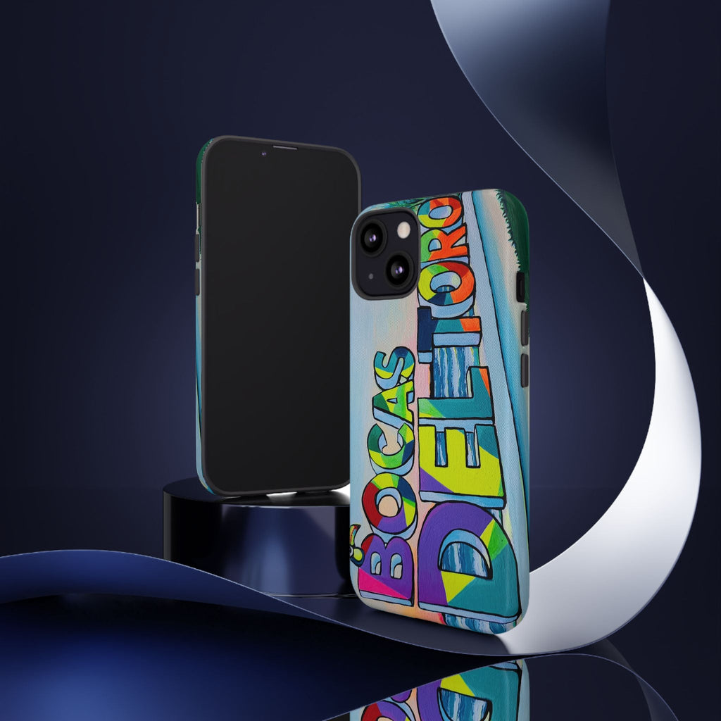 Bocas Del Toro Sign Tough Phone Case