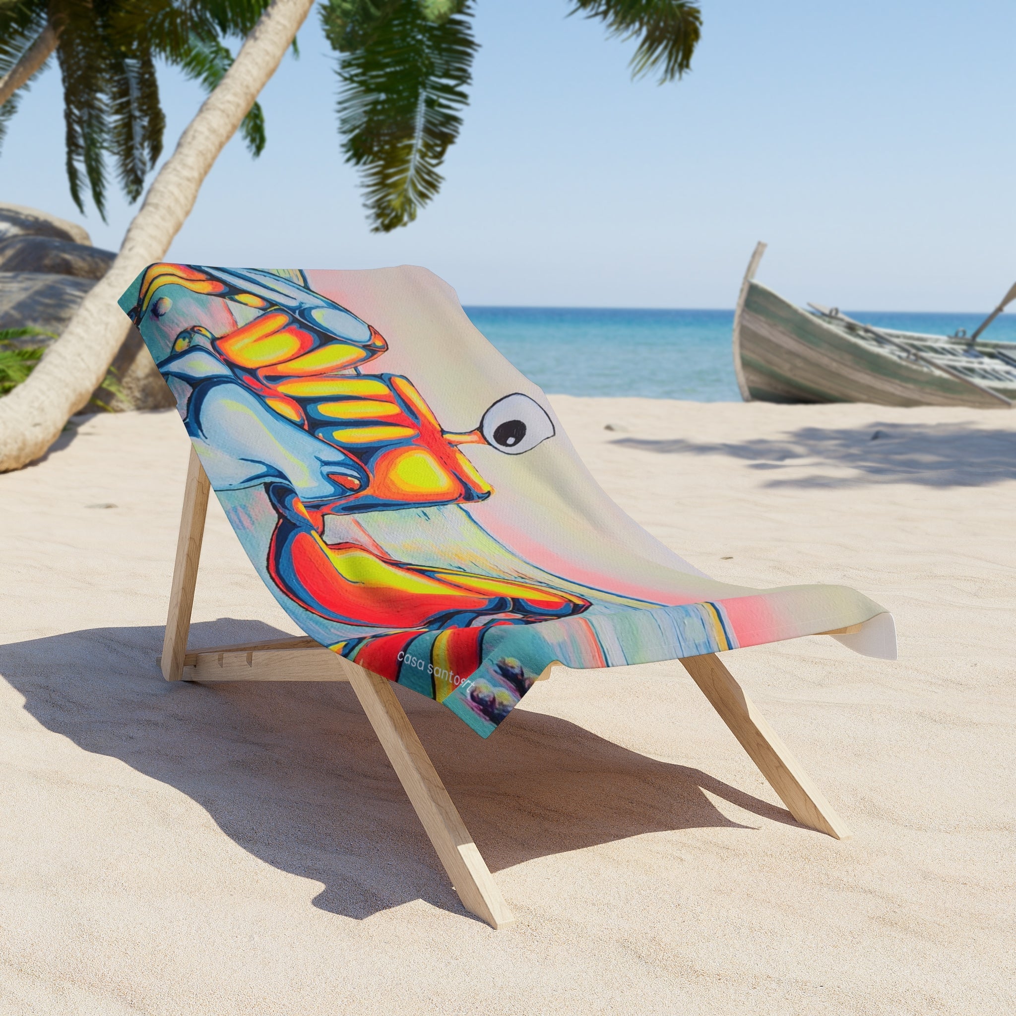 Cyclops Crab Beach Towel for Summer Fun and Vacation Essentials