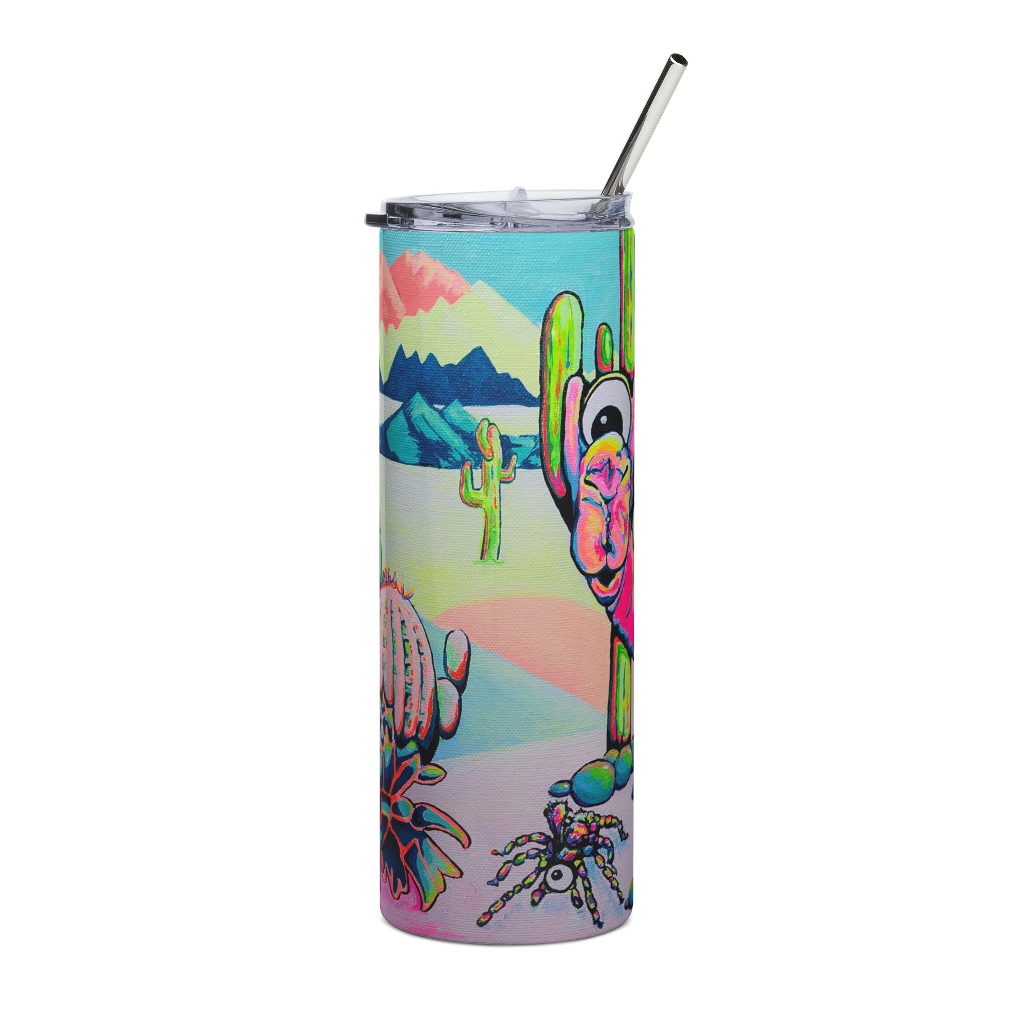 Cyclops Camel Stainless Steel Tumbler, 20oz | Fun Travel Mug, Eco-Friendly