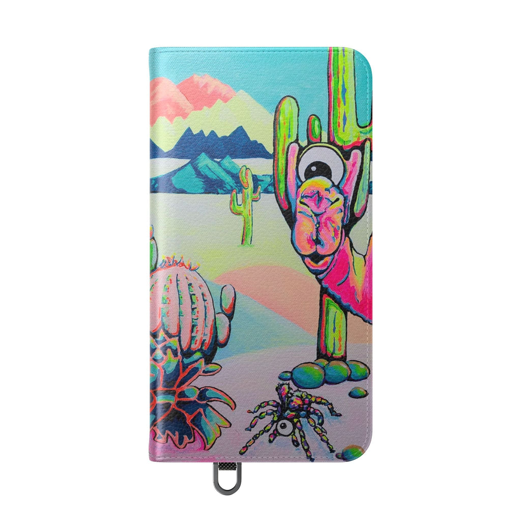 Cyclops Camel Flip Phone Case – Wallet Cover with Card Slots