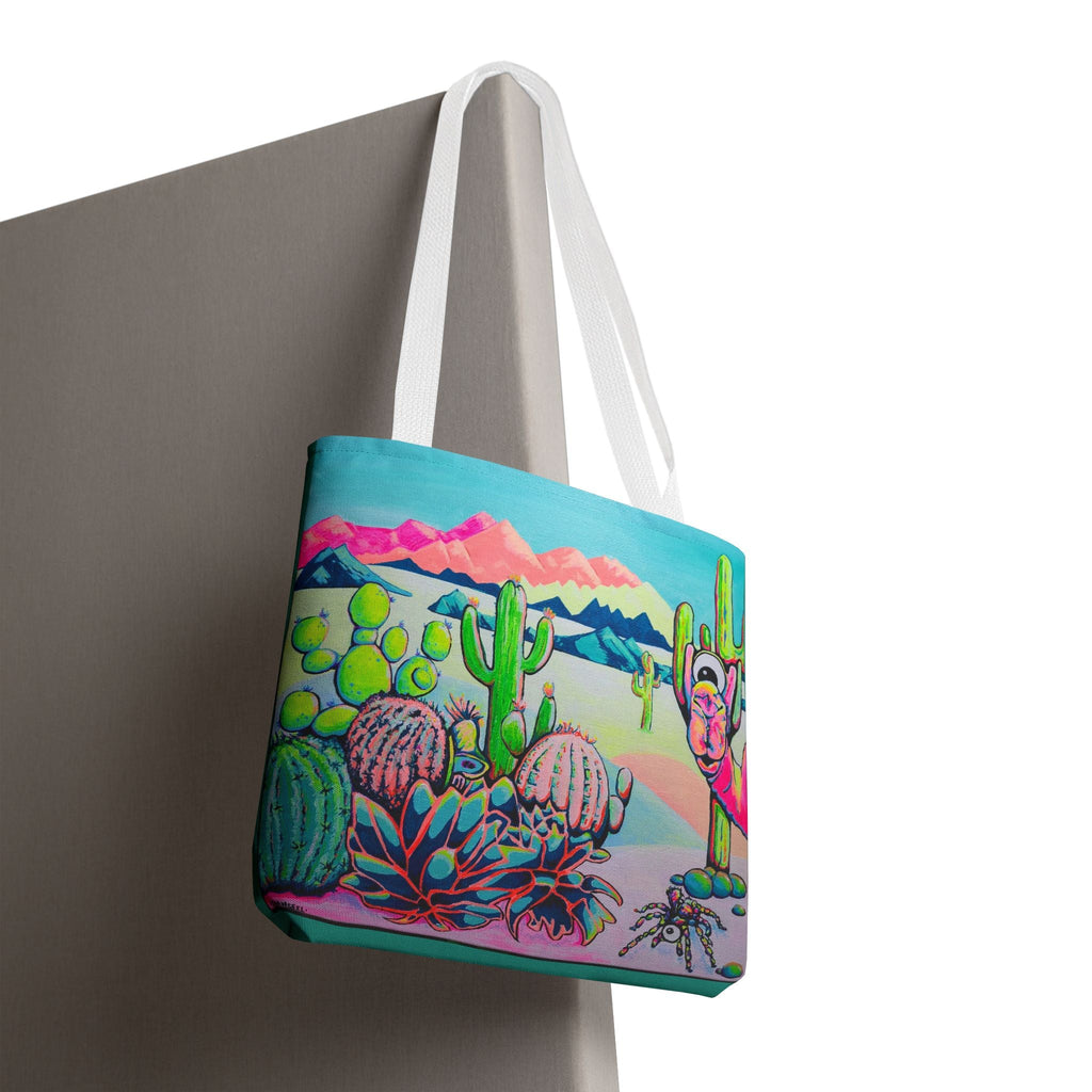 Premium Cyclops Camel Tote Bag, Original Artist Design, Reusable Shopping Tote,  Eco-Friendly