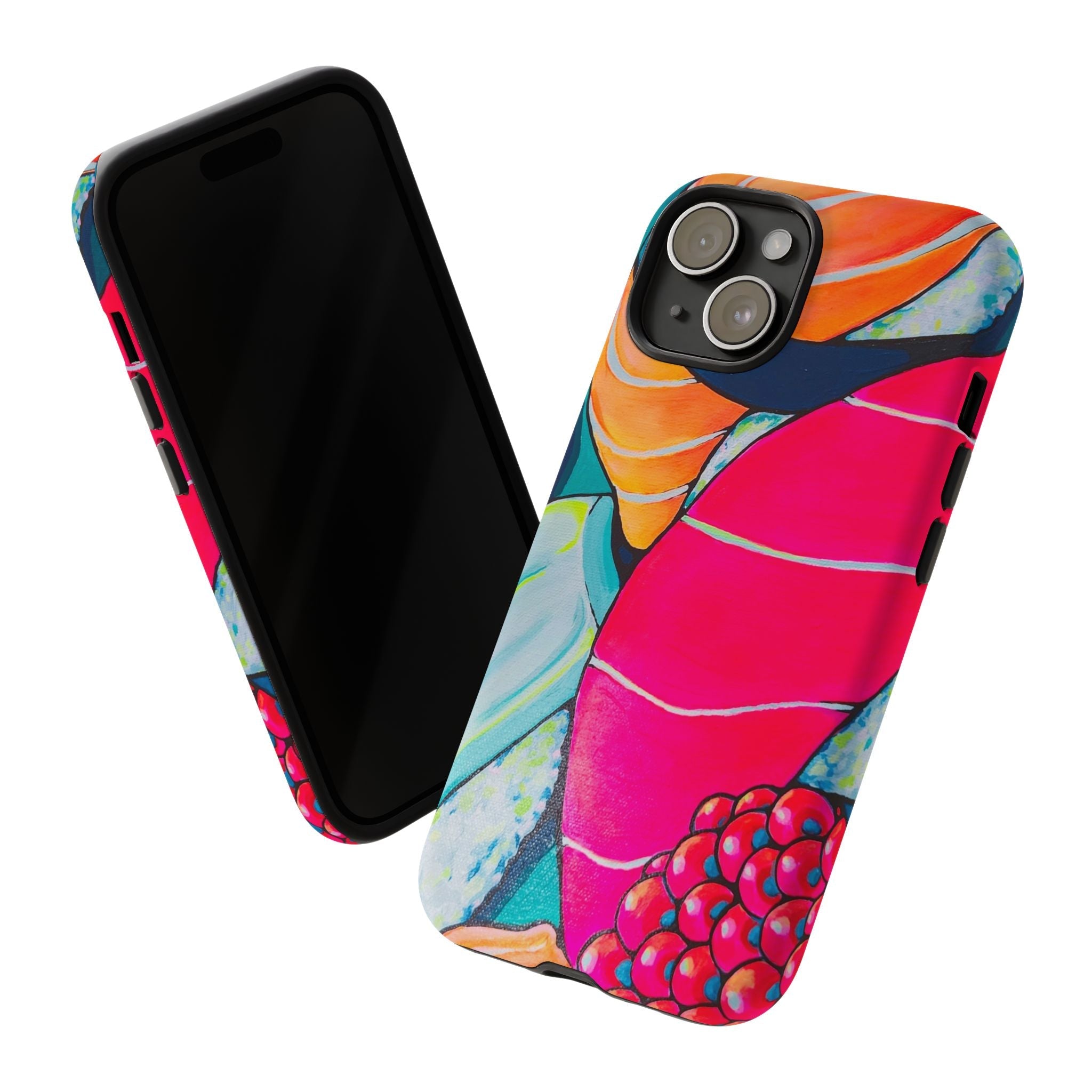 Neon Sushi Tough Phone Case