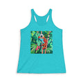 Women's Cyclops Red Frog Graphic Racerback Tank