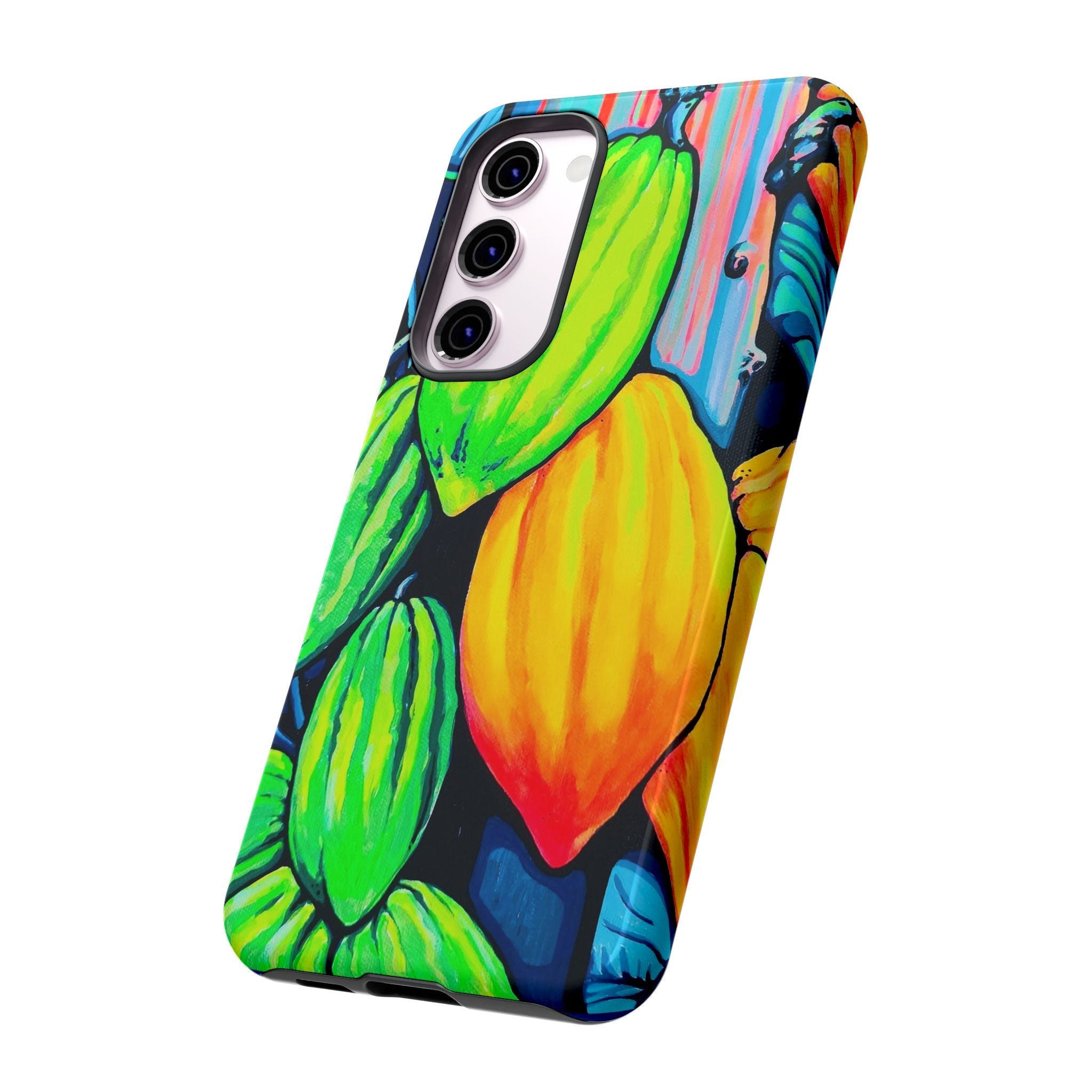 Neon Cacao Tough Phone Case