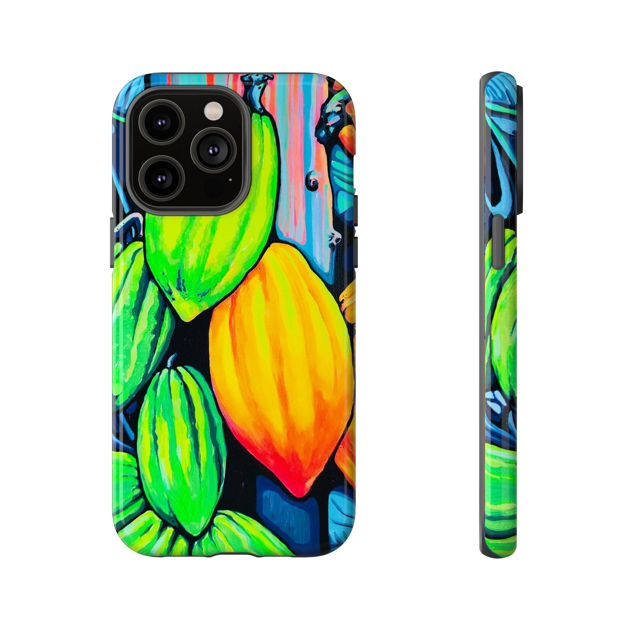 Neon Cacao Tough Phone Case