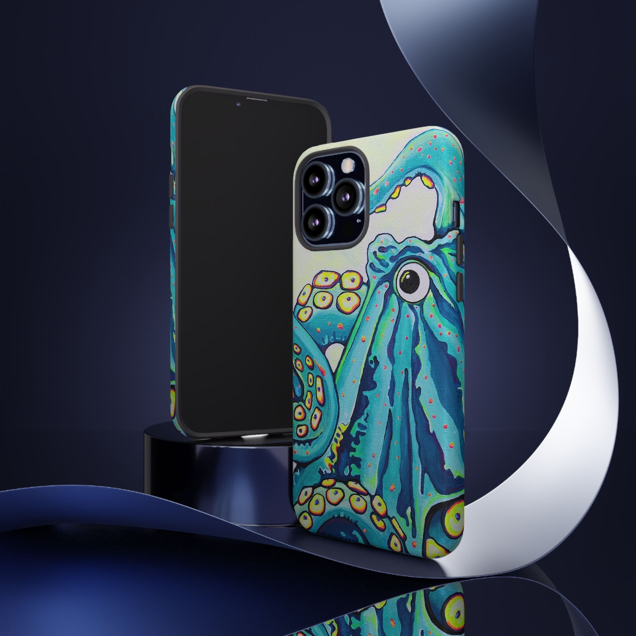Cyclops Octopus Tough Phone Case