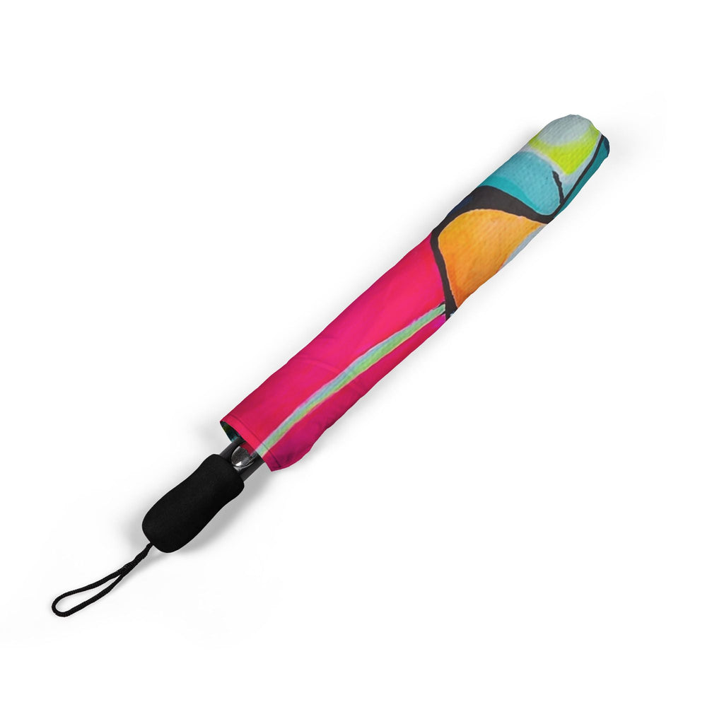 Neon Sushi Umbrella - Foldable & Stylish Rain Gear