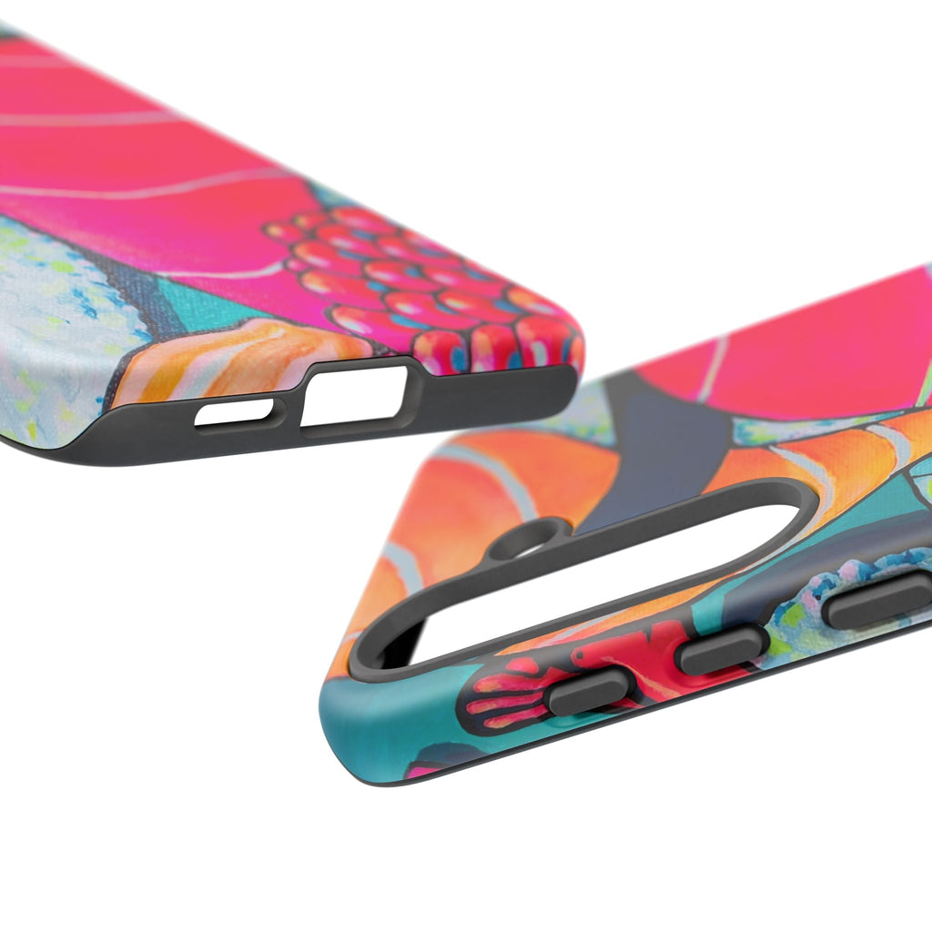 Neon Sushi Tough Phone Case