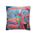 Trippy Mushrooms Pillowcase, Cover Only