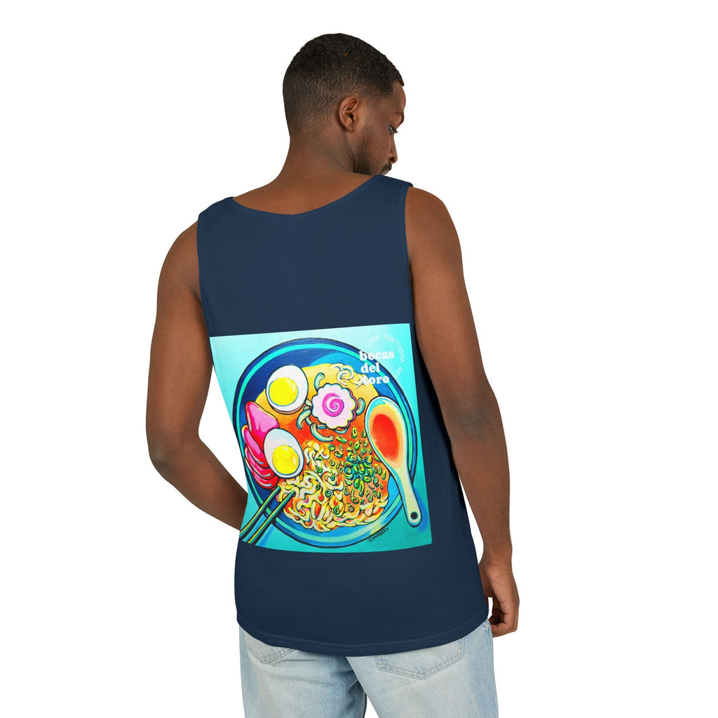 Unisex Neon Ramen Tank Top - Perfect for Summer Vibes