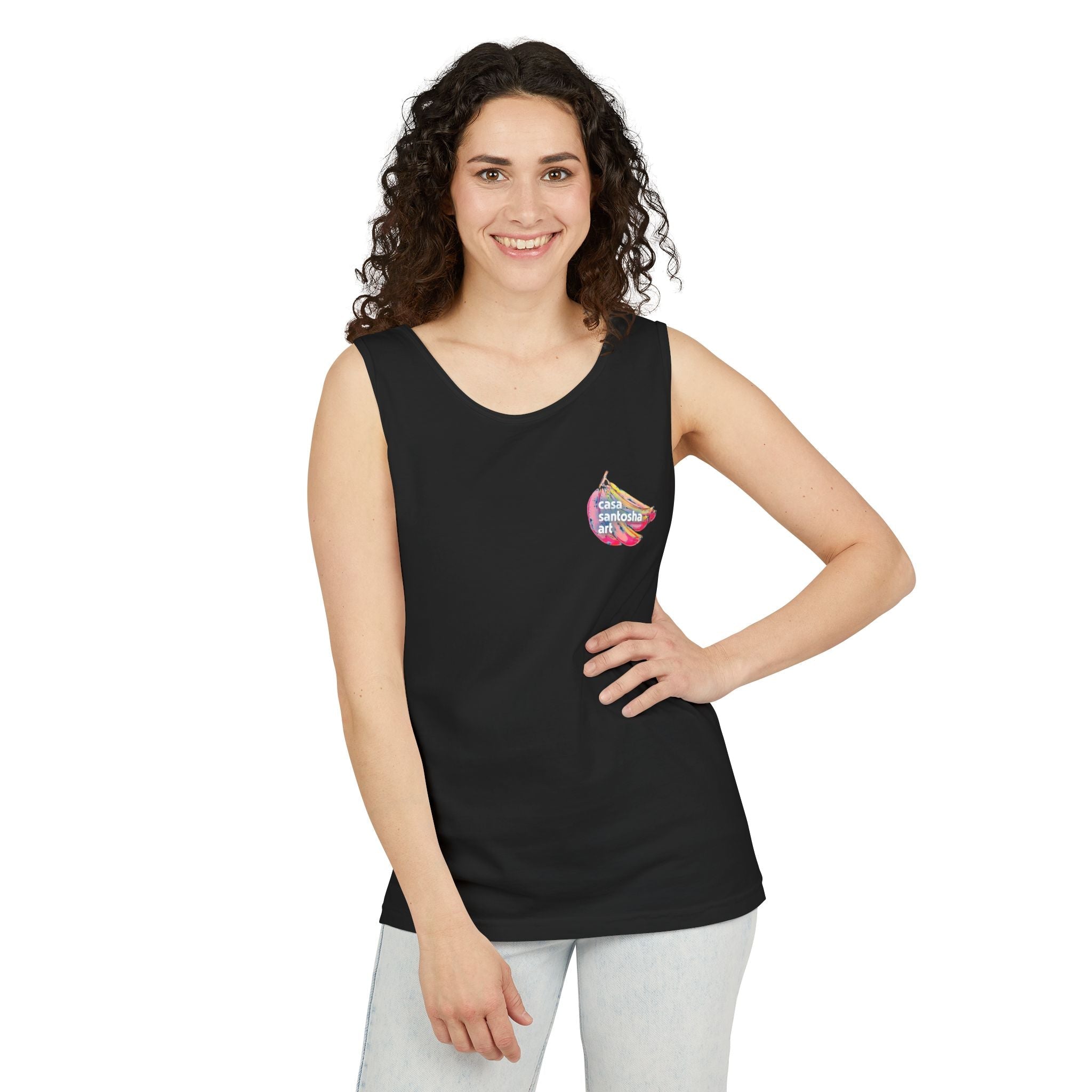 Unisex Neon Ramen Tank Top - Perfect for Summer Vibes