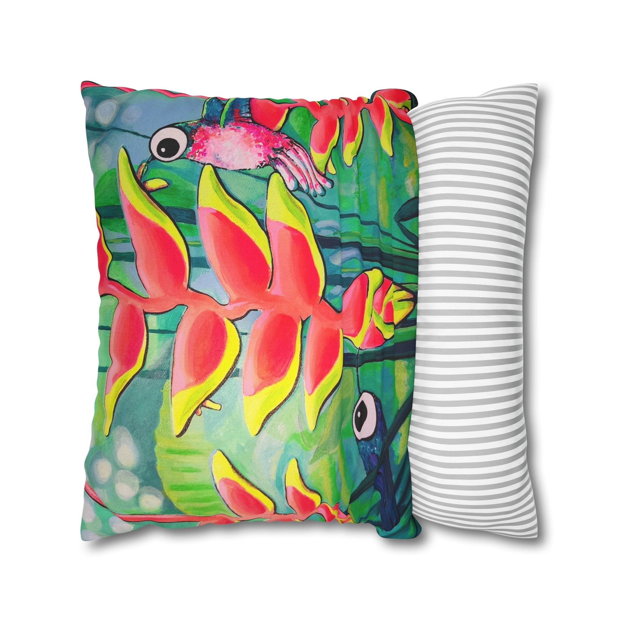 Cyclops Hummingbirds Pillowcase, Cover Only