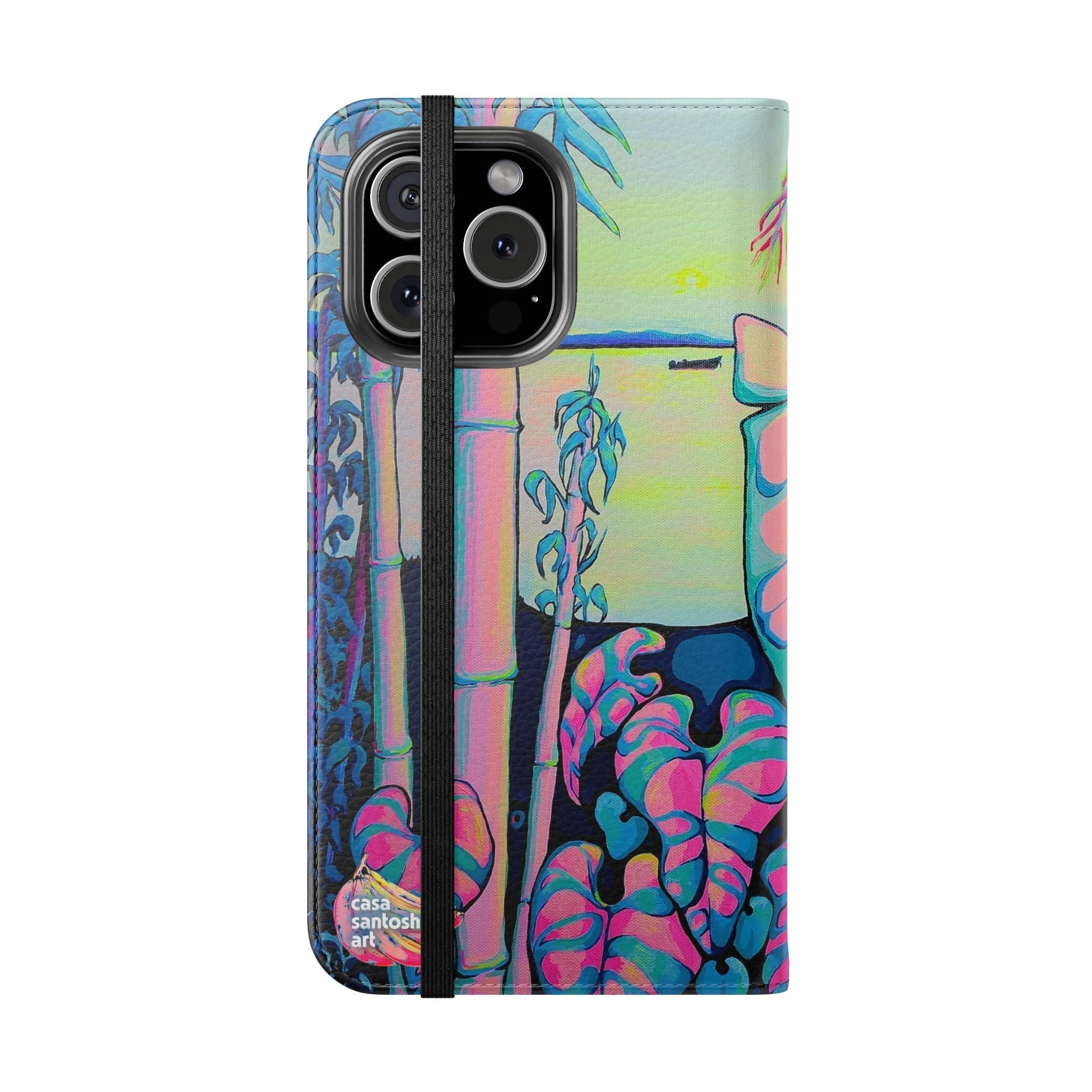 Serenity Bocas Flip Phone Case – Wallet Cover with Card Slots