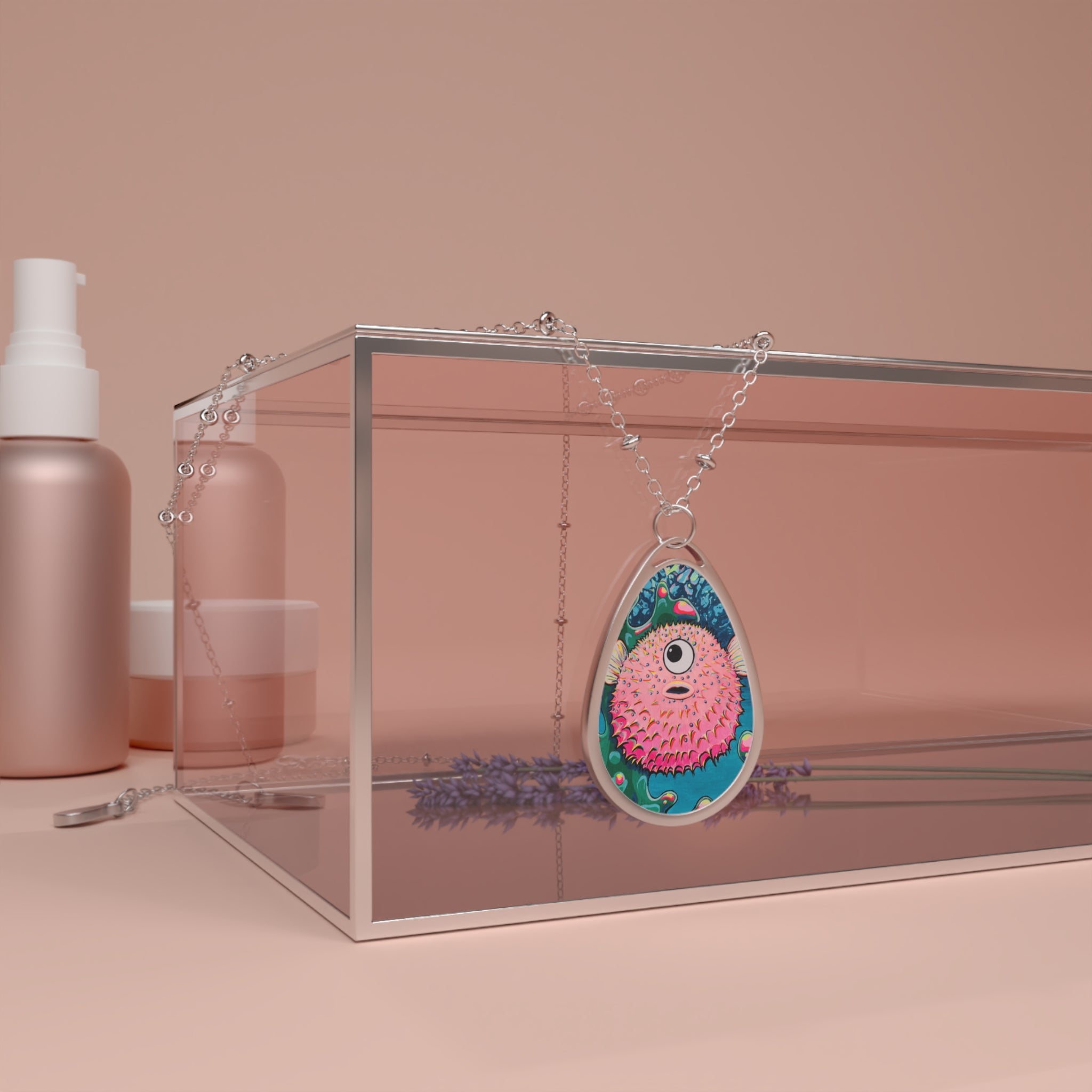 Cyclops Pufferfish Necklace
