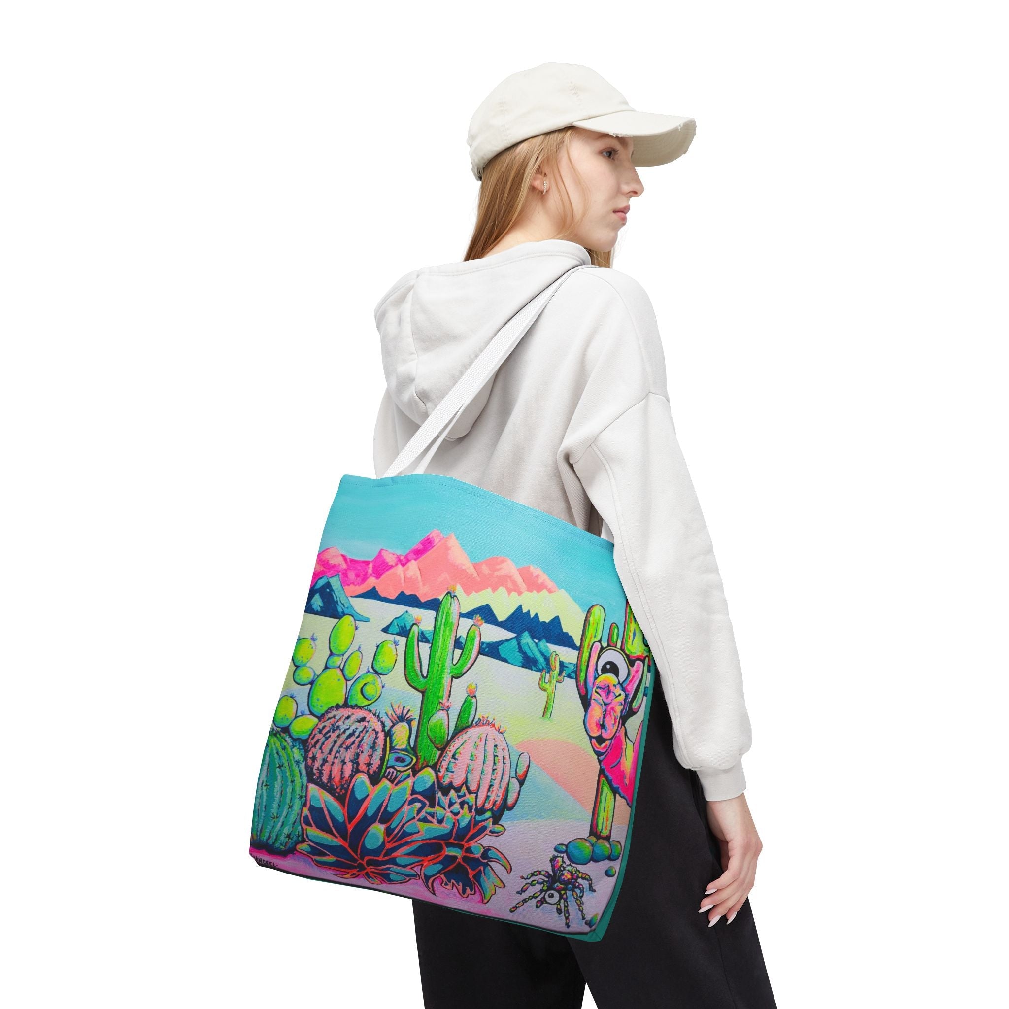 Premium Cyclops Camel Tote Bag, Original Artist Design, Reusable Shopping Tote,  Eco-Friendly