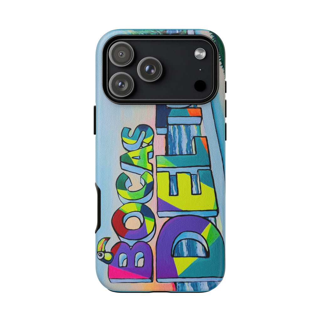 Bocas Del Toro Sign Tough Phone Case