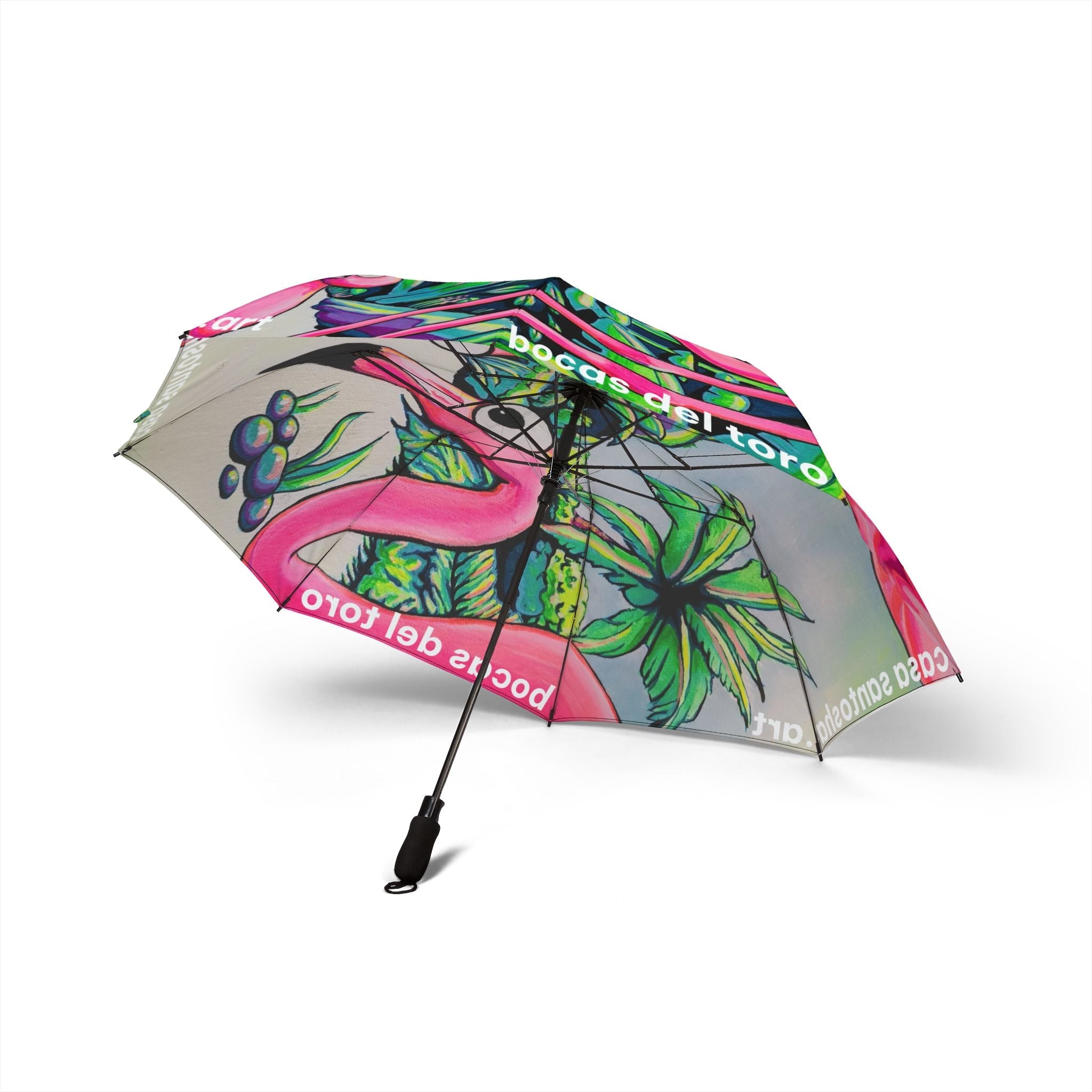 Cyclops Flamingo Family Umbrella - Foldable & Stylish Rain Gear