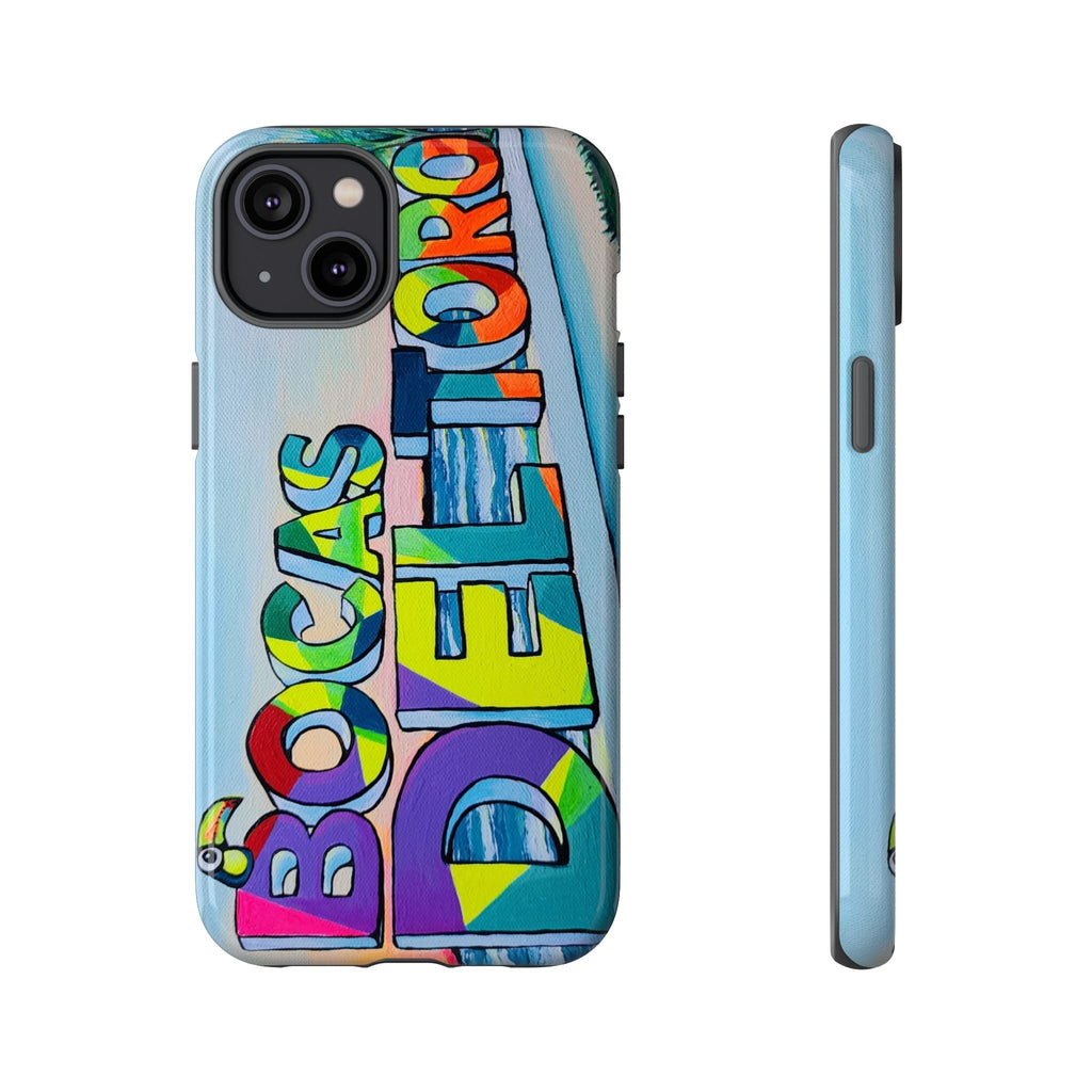 Bocas Del Toro Sign Tough Phone Case