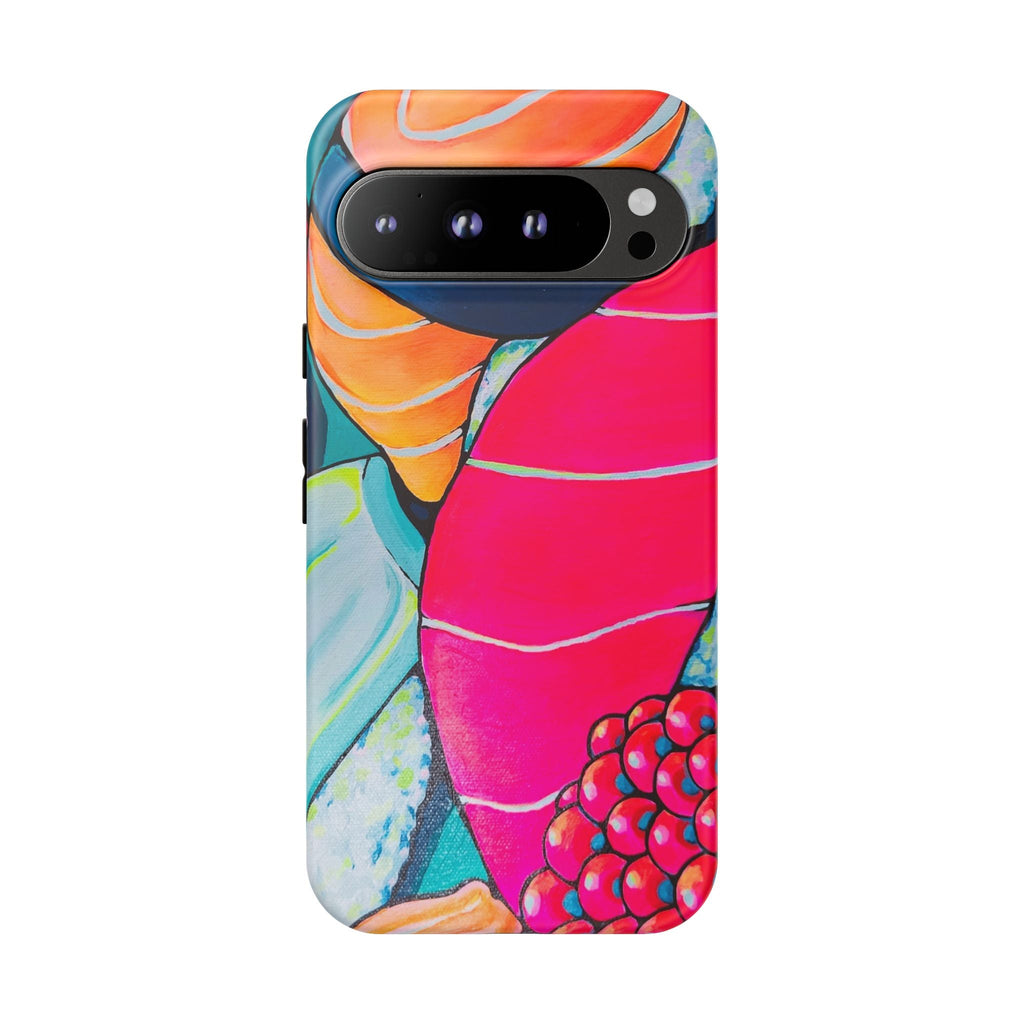 Neon Sushi Tough Phone Case