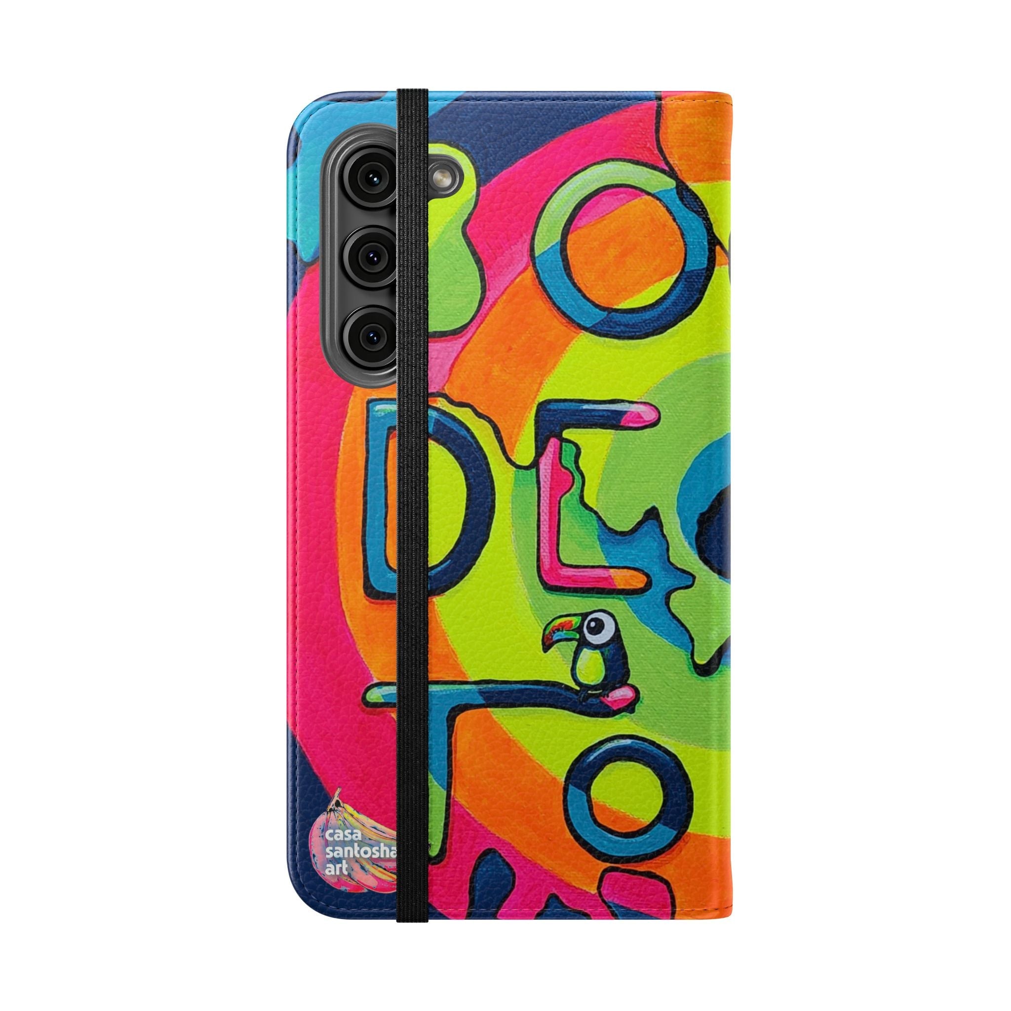 Bocas Del Toro Islands Flip Phone Case – Wallet Cover with Card Slots