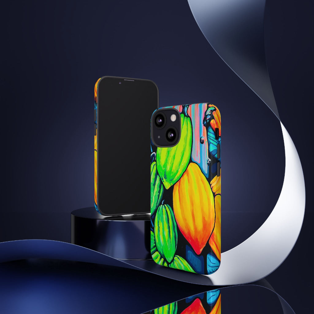 Neon Cacao Tough Phone Case