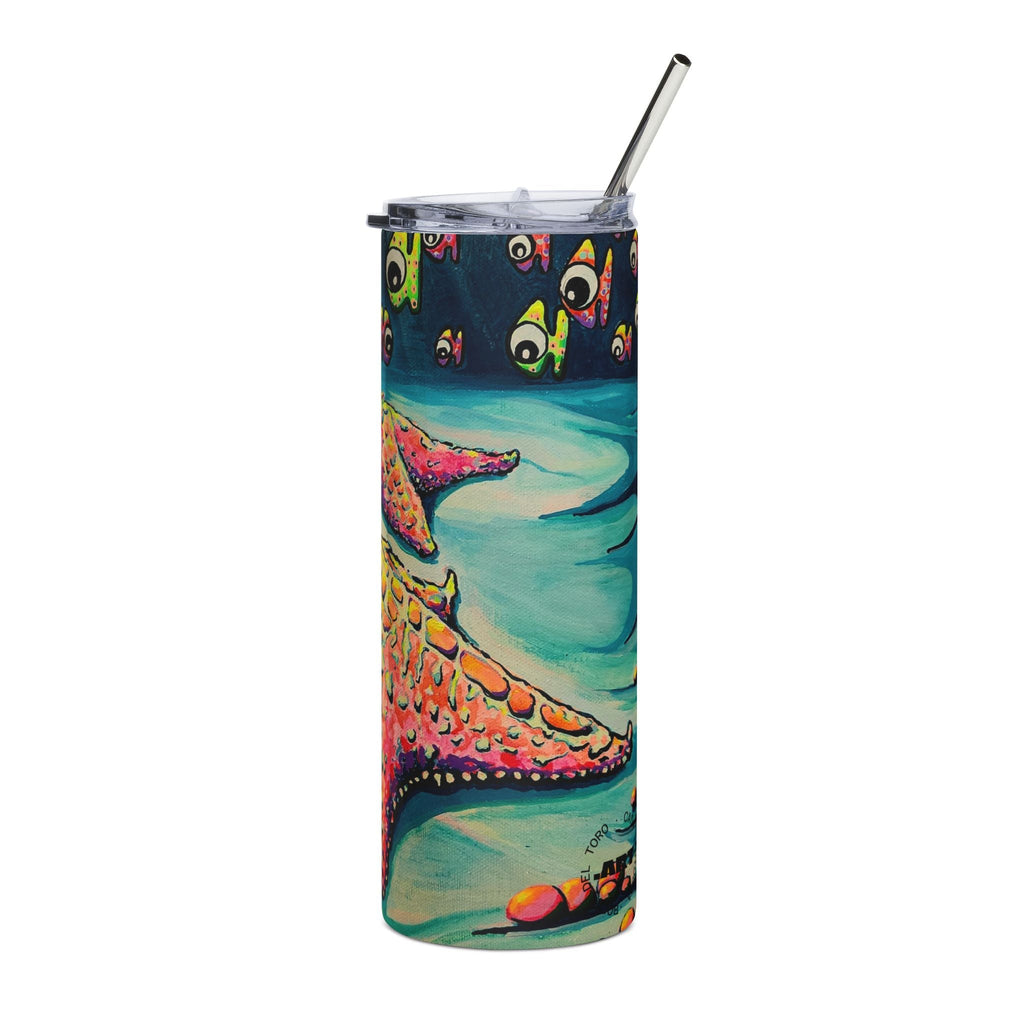 Cyclops Starfish Stainless Steel Tumbler, 20oz | Fun Travel Mug, Eco-Friendly