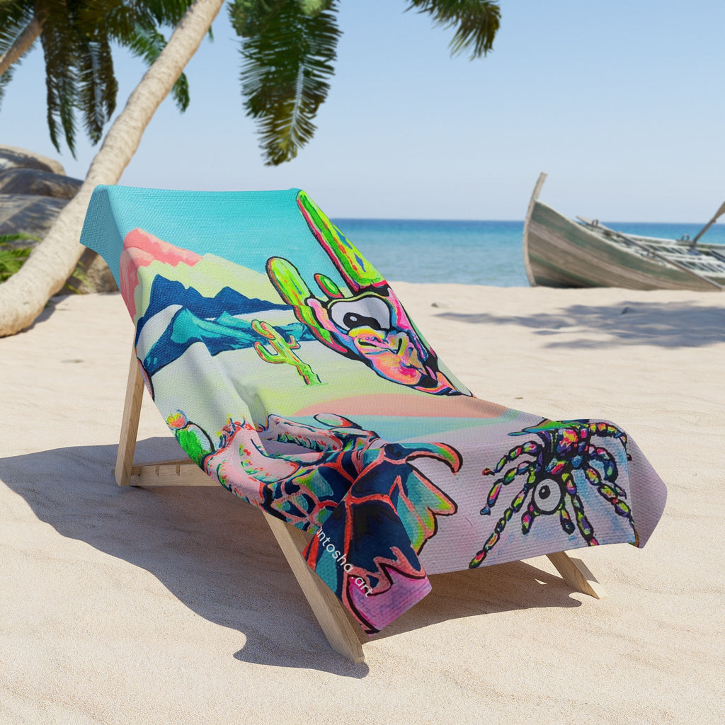 Cyclops Camel Beach Towel for Summer Fun and Vacation Essentials
