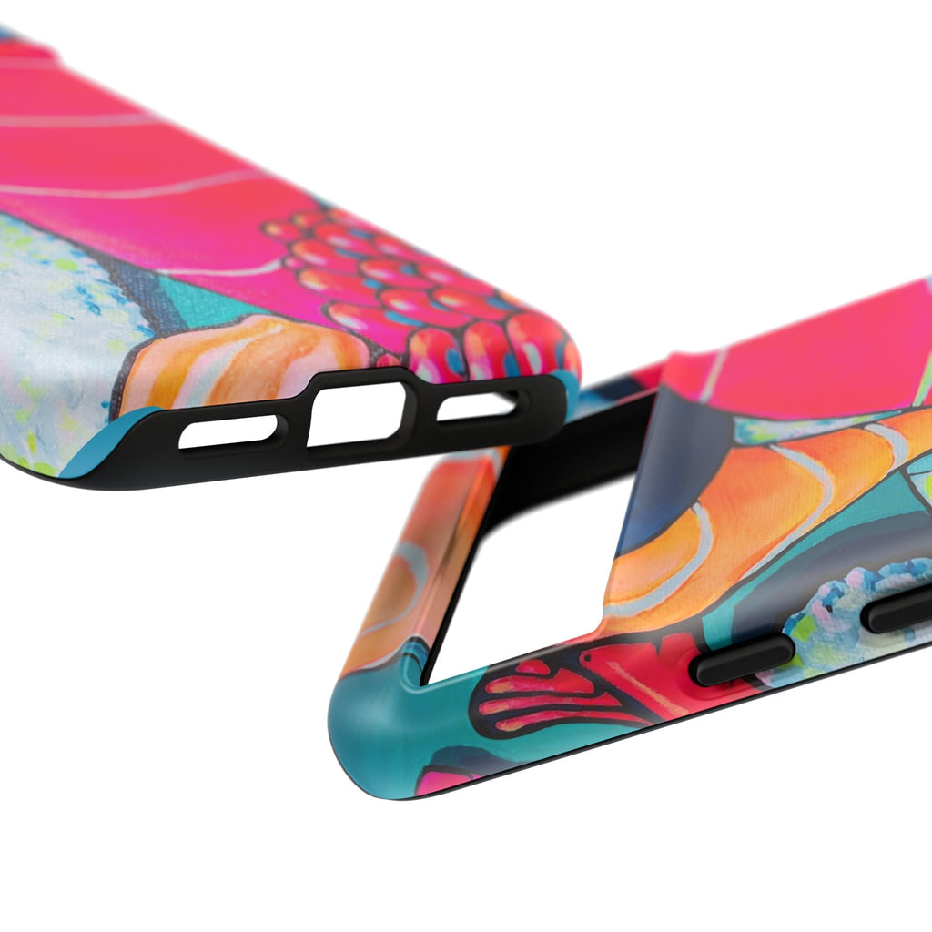 Neon Sushi Tough Phone Case