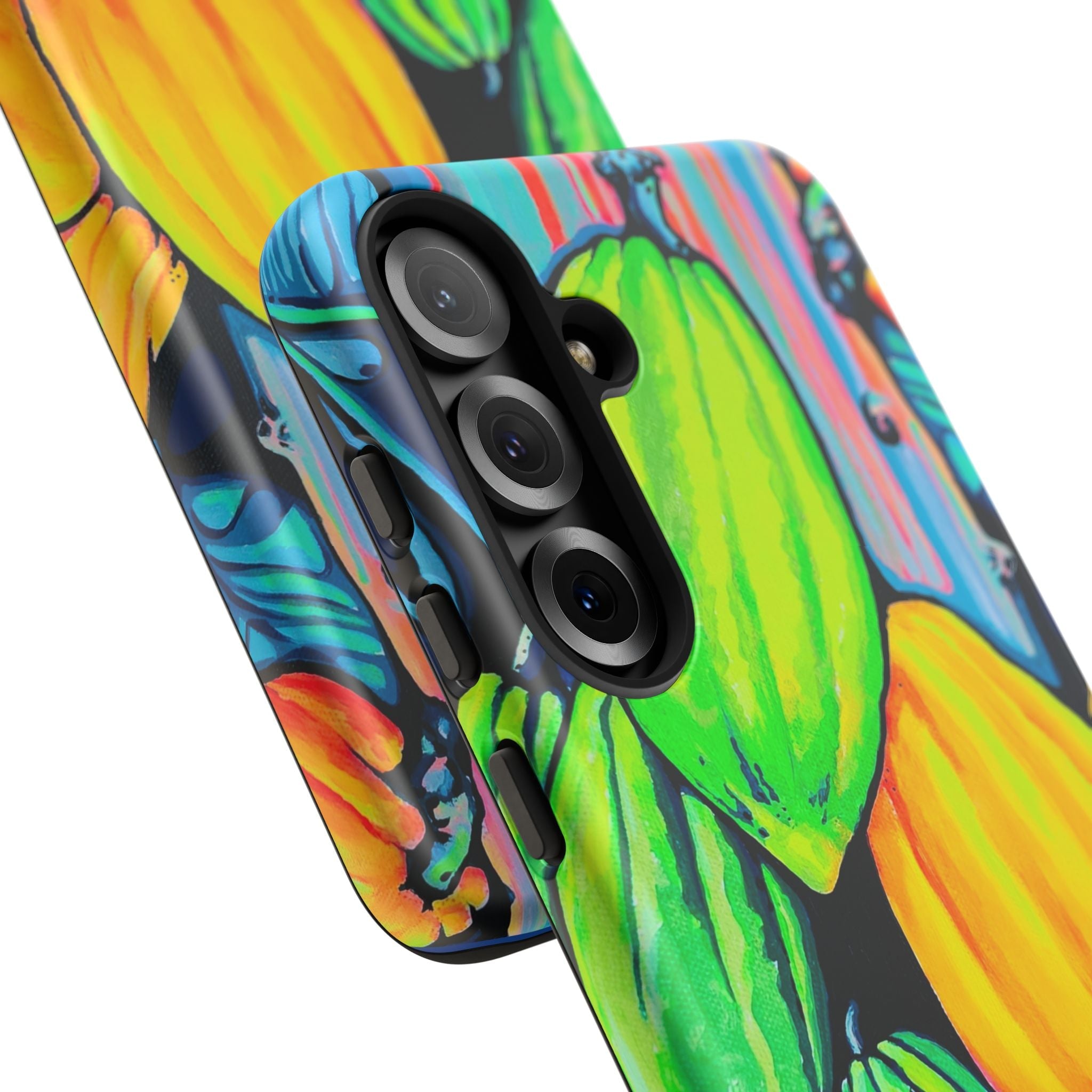 Neon Cacao Tough Phone Case