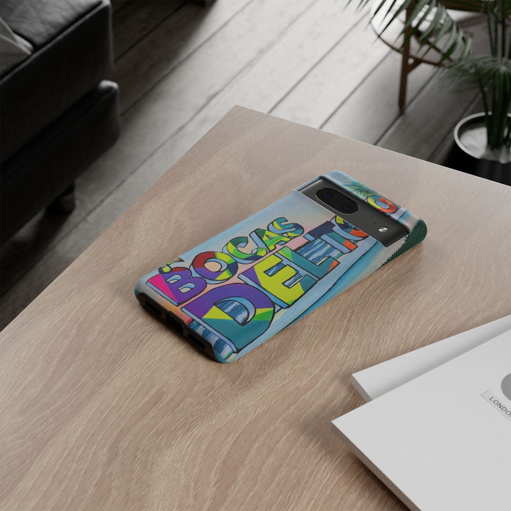 Bocas Del Toro Sign Tough Phone Case