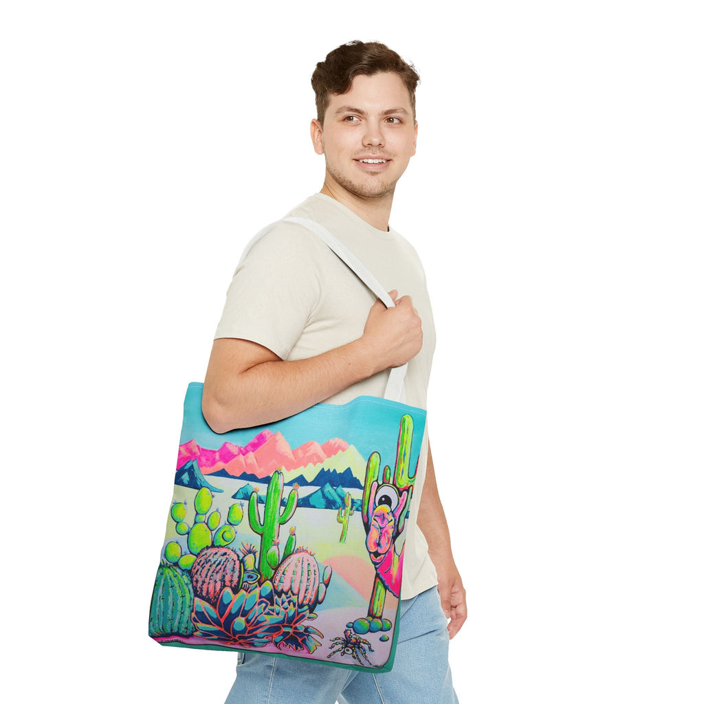 Premium Cyclops Camel Tote Bag, Original Artist Design, Reusable Shopping Tote,  Eco-Friendly