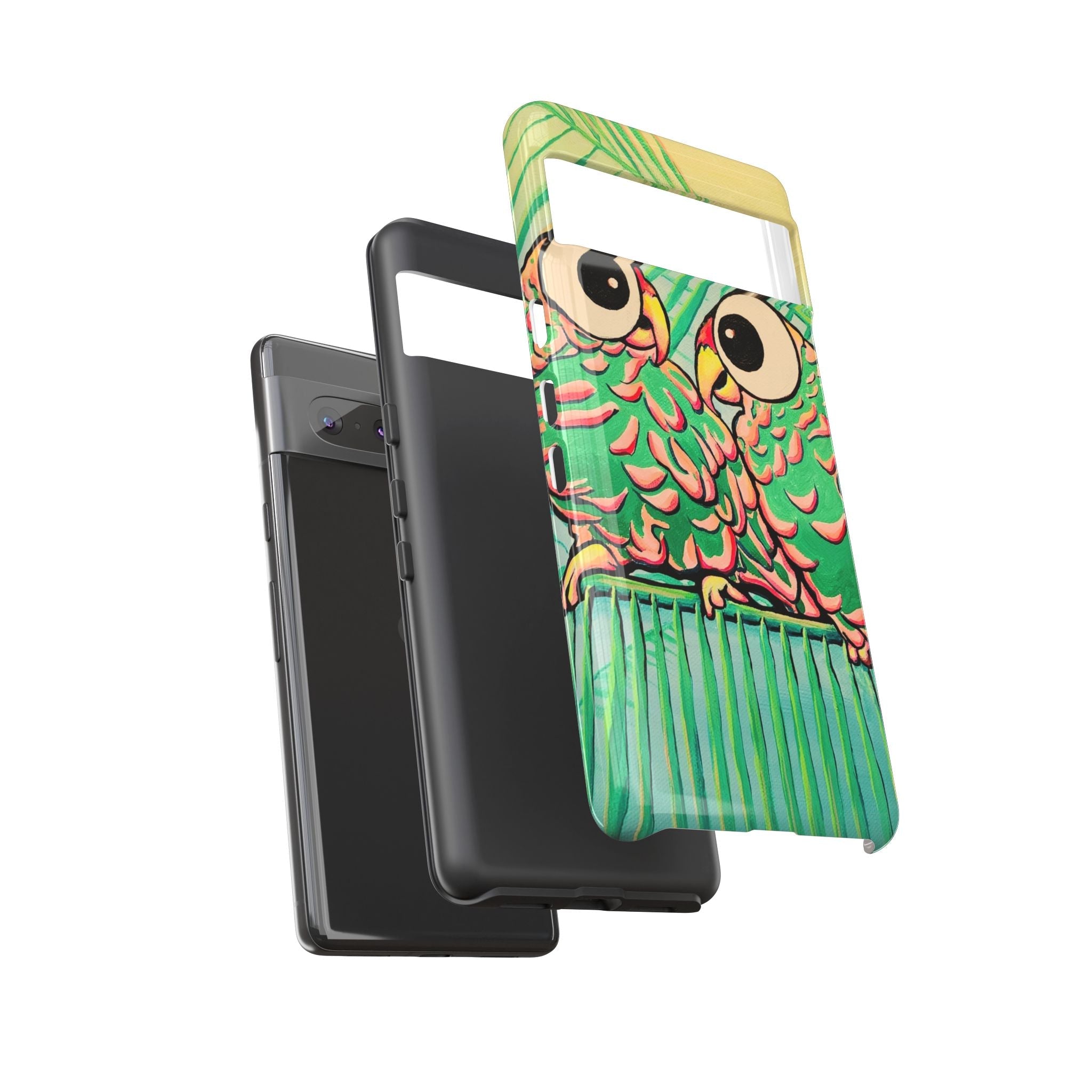 Chatty Cyclops Parrots Tough Phone Case