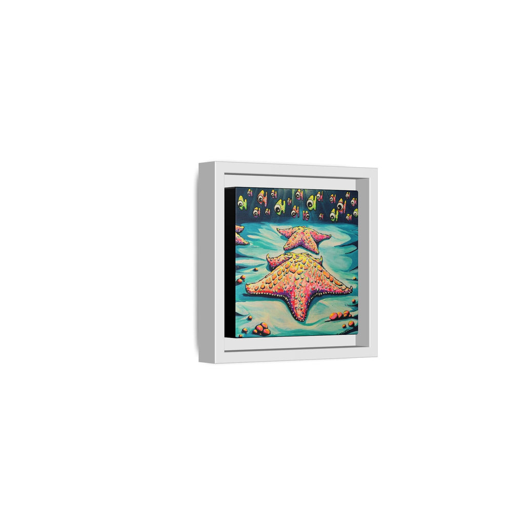 Framed Cyclops Starfish Canvas Print