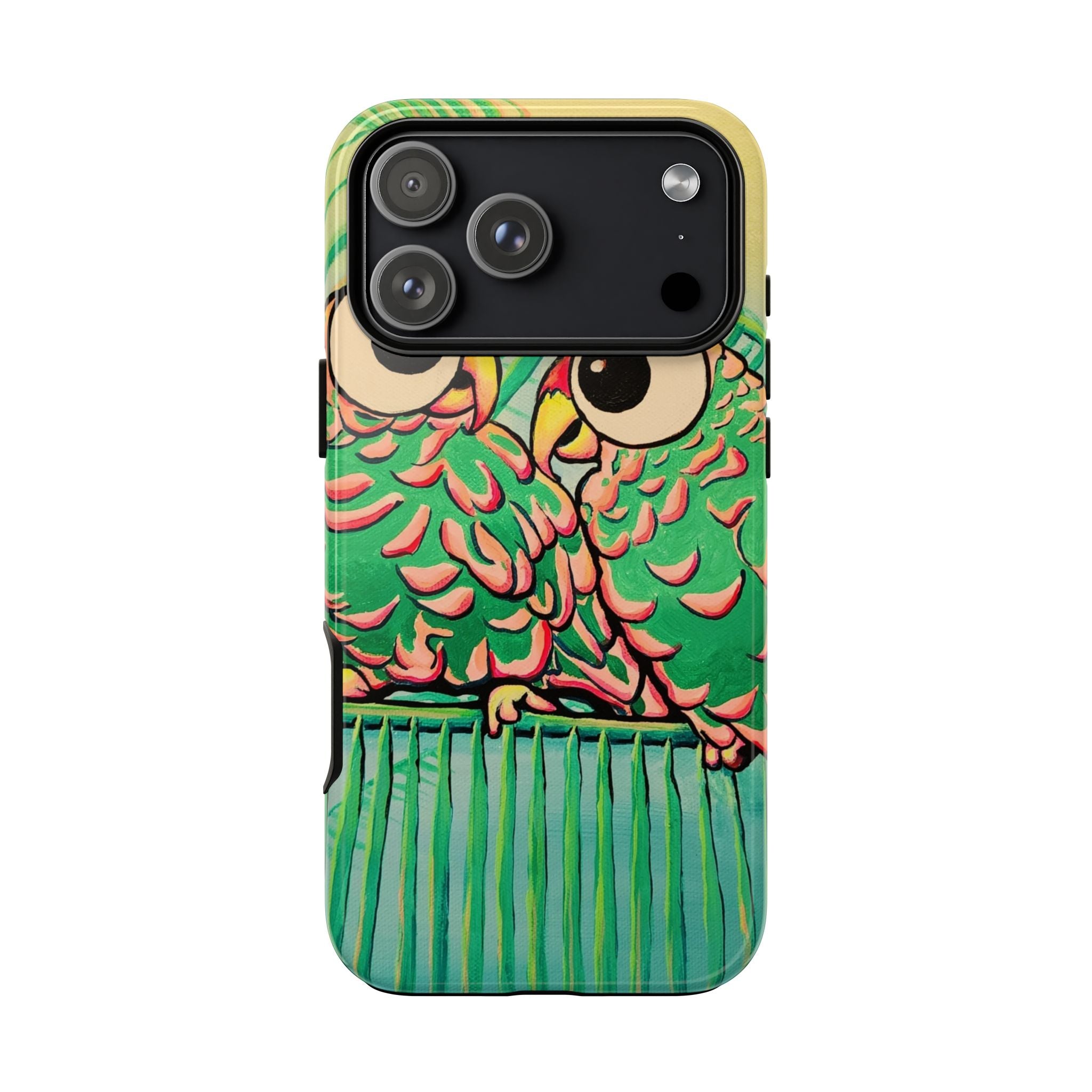 Chatty Cyclops Parrots Tough Phone Case