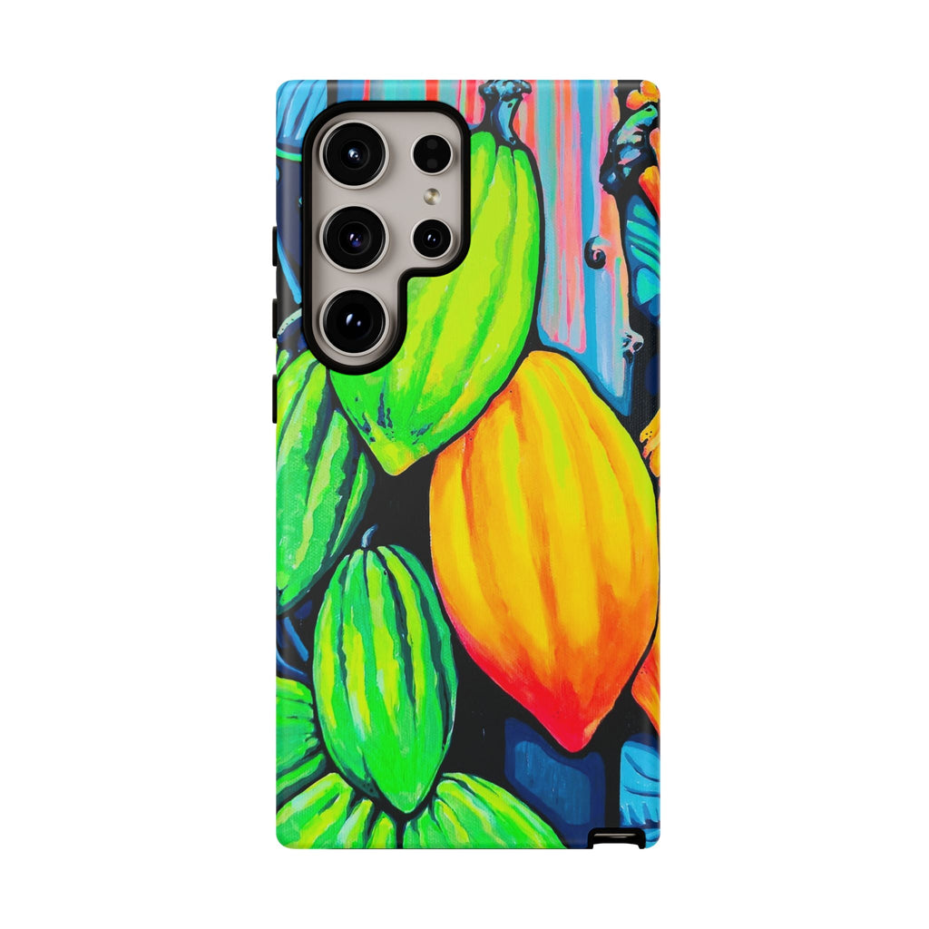 Neon Cacao Tough Phone Case