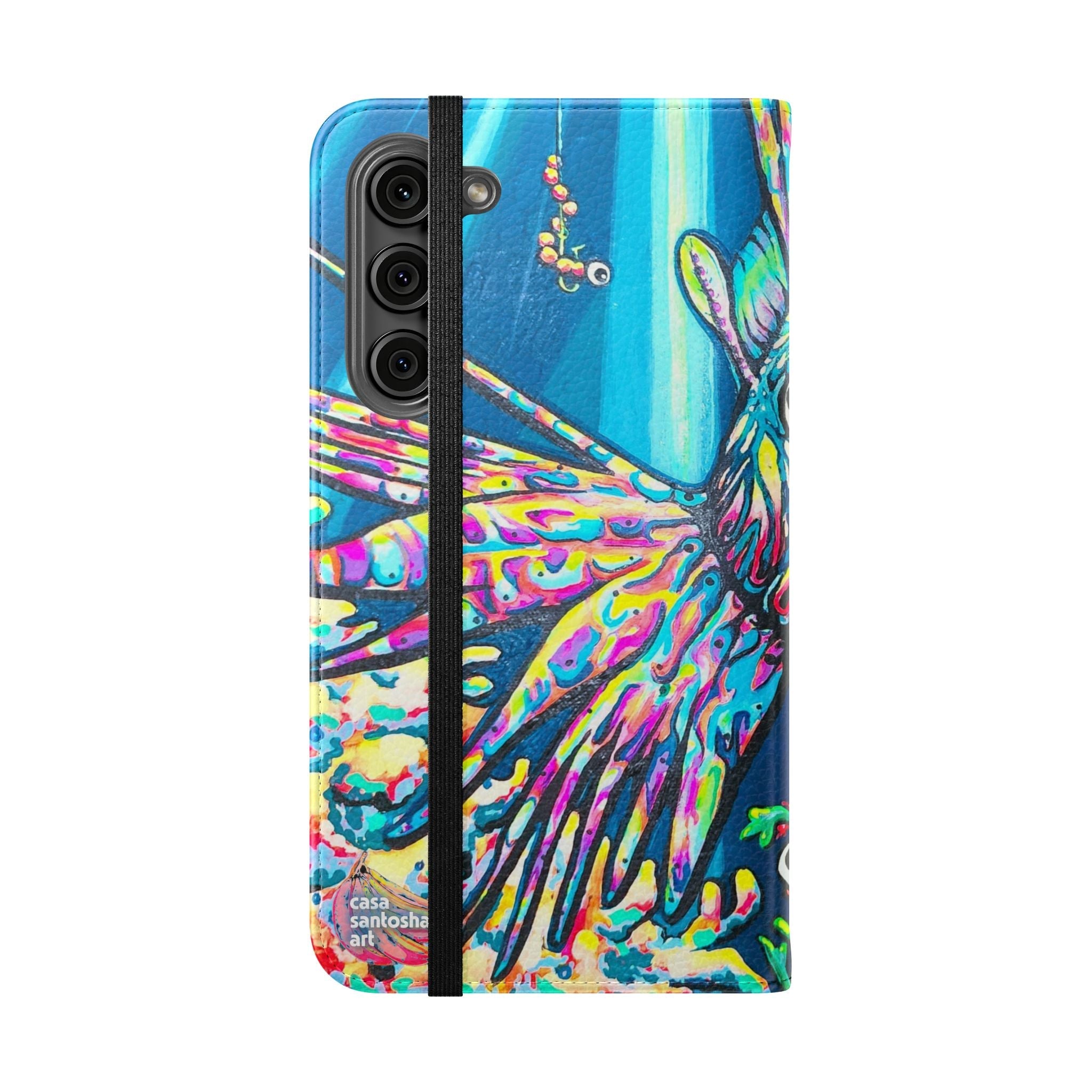 Cyclops Lionfish Flip Phone Case – Wallet Cover with Card Slots