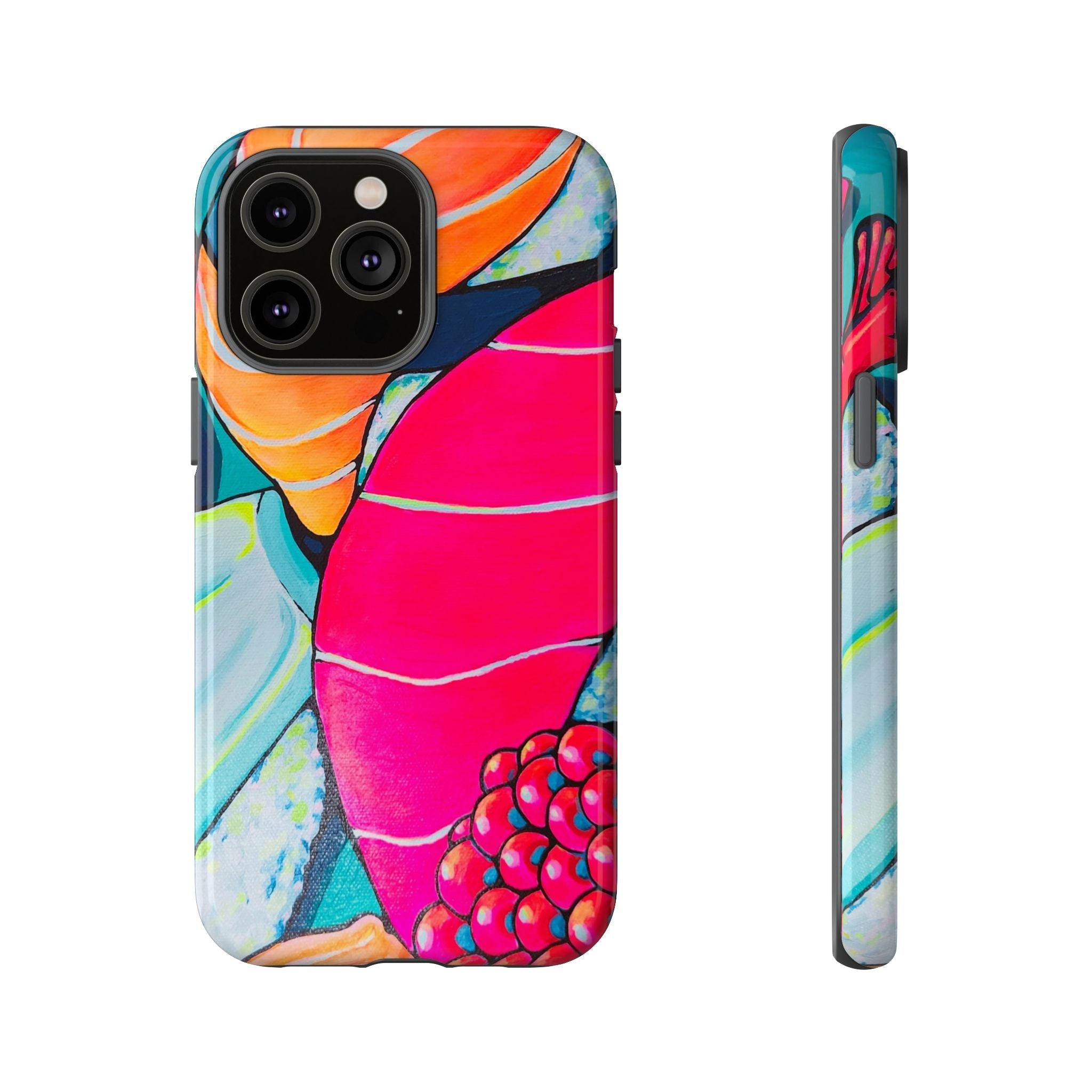 Neon Sushi Tough Phone Case