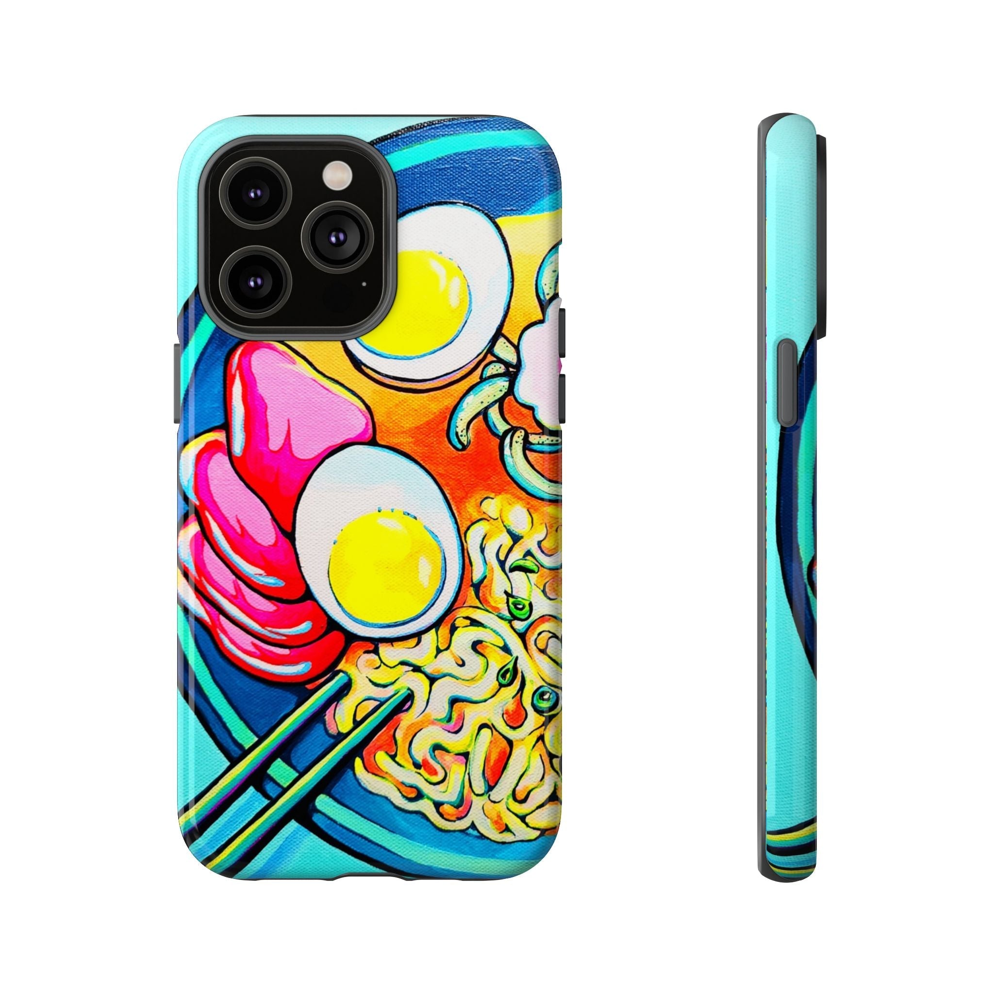 Neon Ramen Tough Phone Case